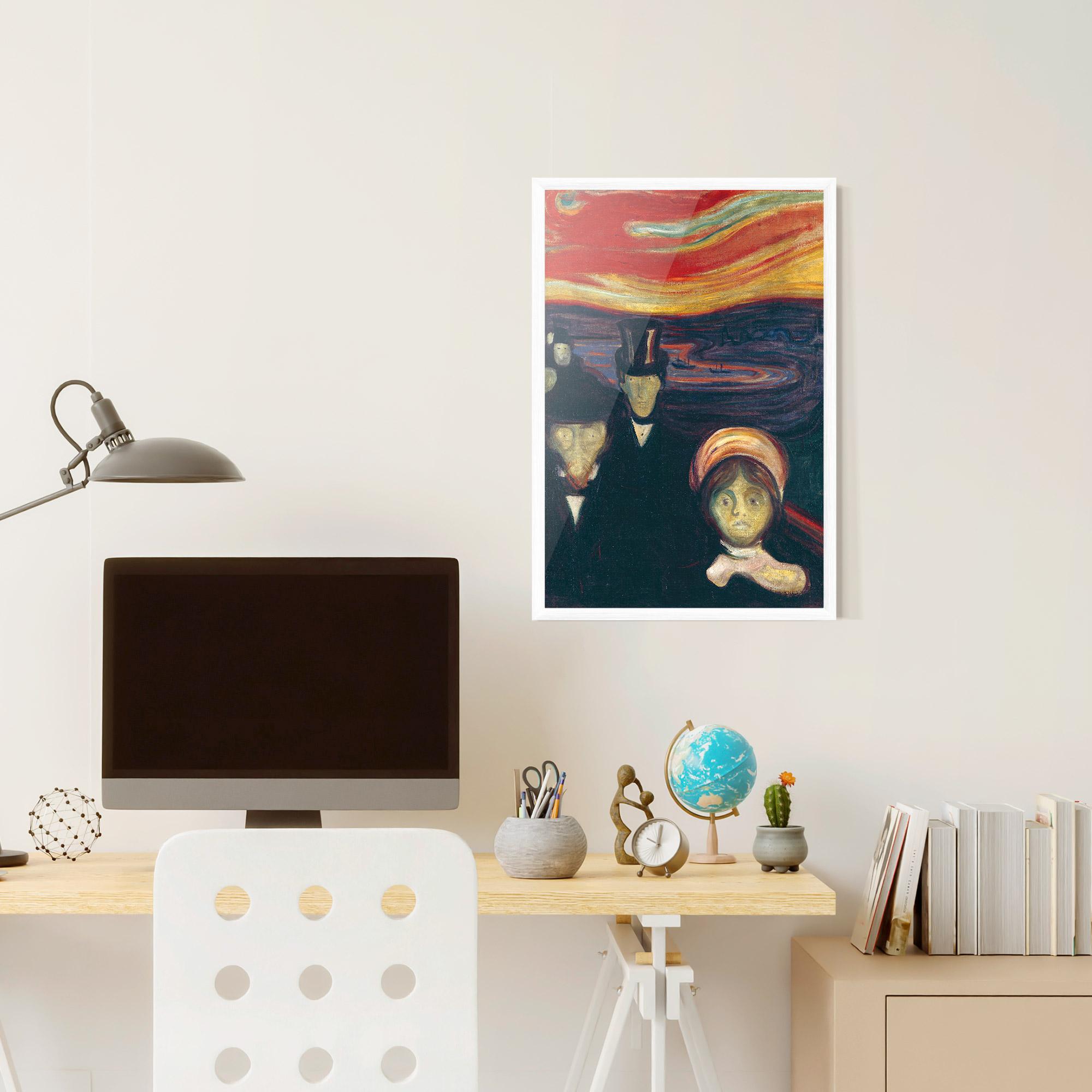 Keretezett Poszter Anxiety mockup 6