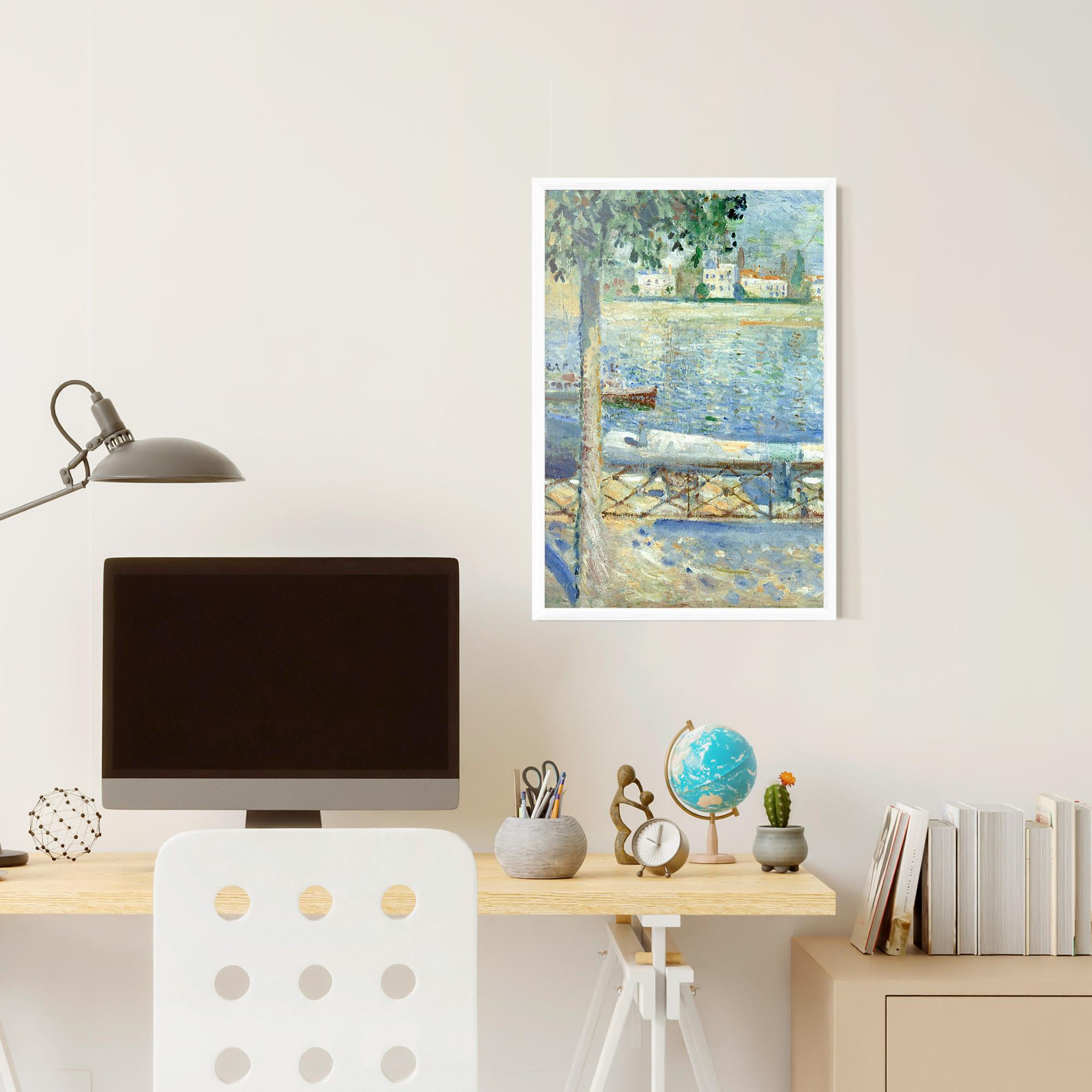 Keretezett Poszter Seine At Saint mockup 6