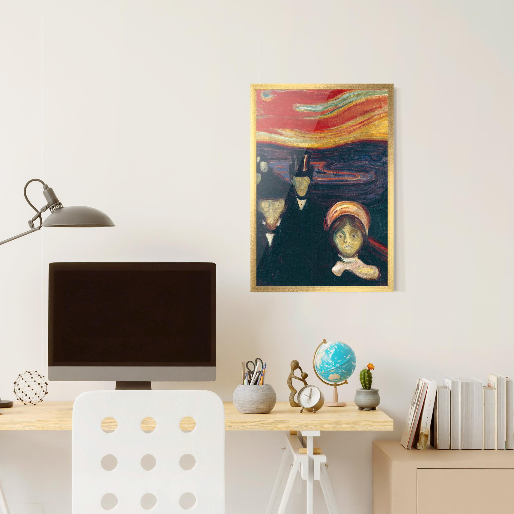 Keretezett Poszter Anxiety mockup 6