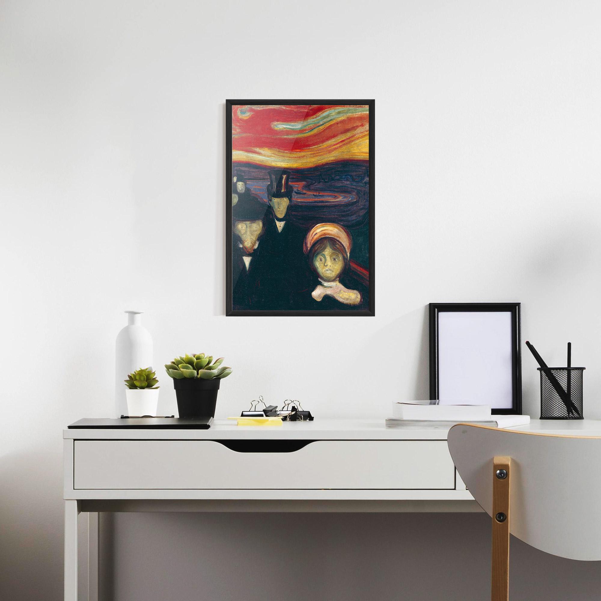 Keretezett Poszter Anxiety mockup 7