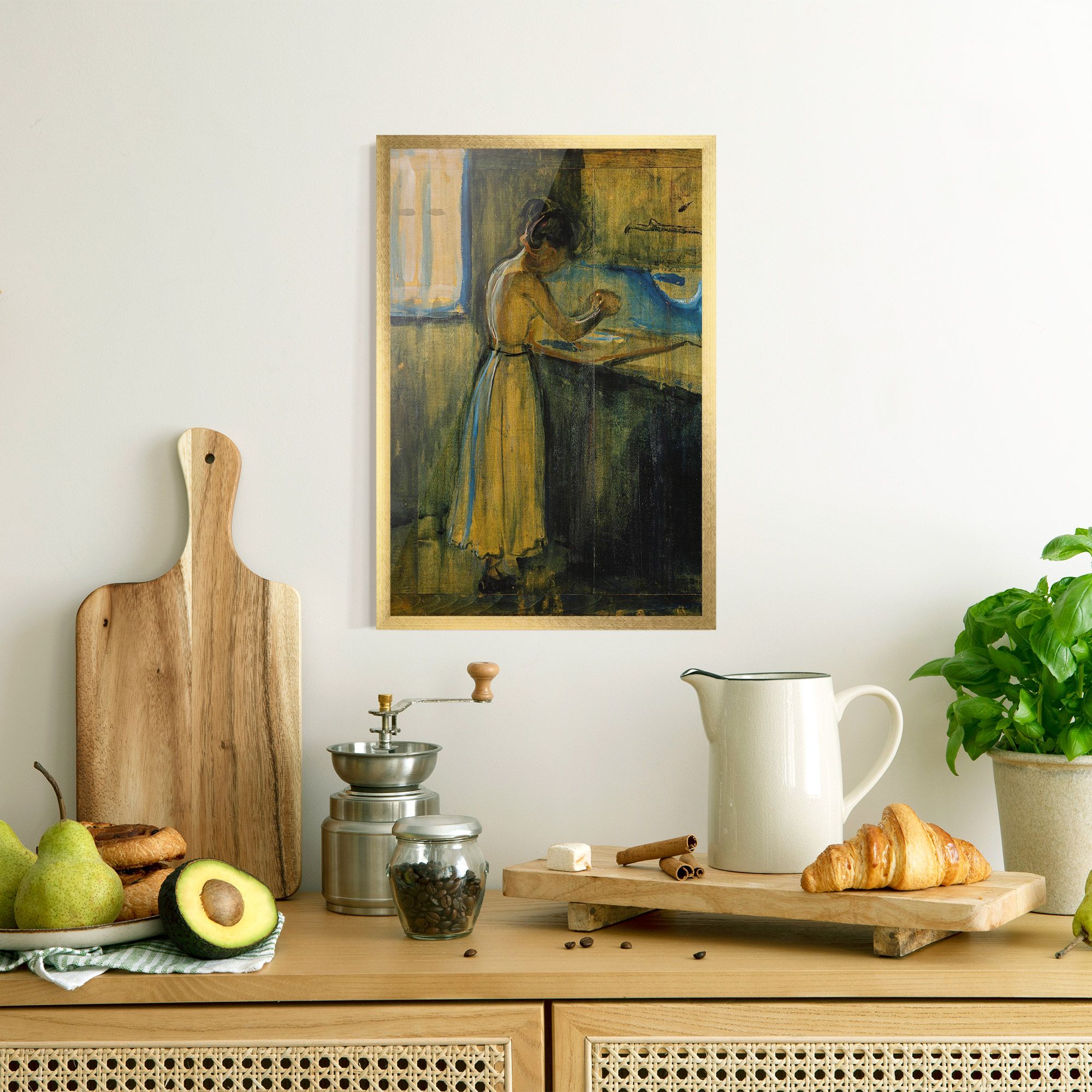 Woman Washing Herself mockup 8