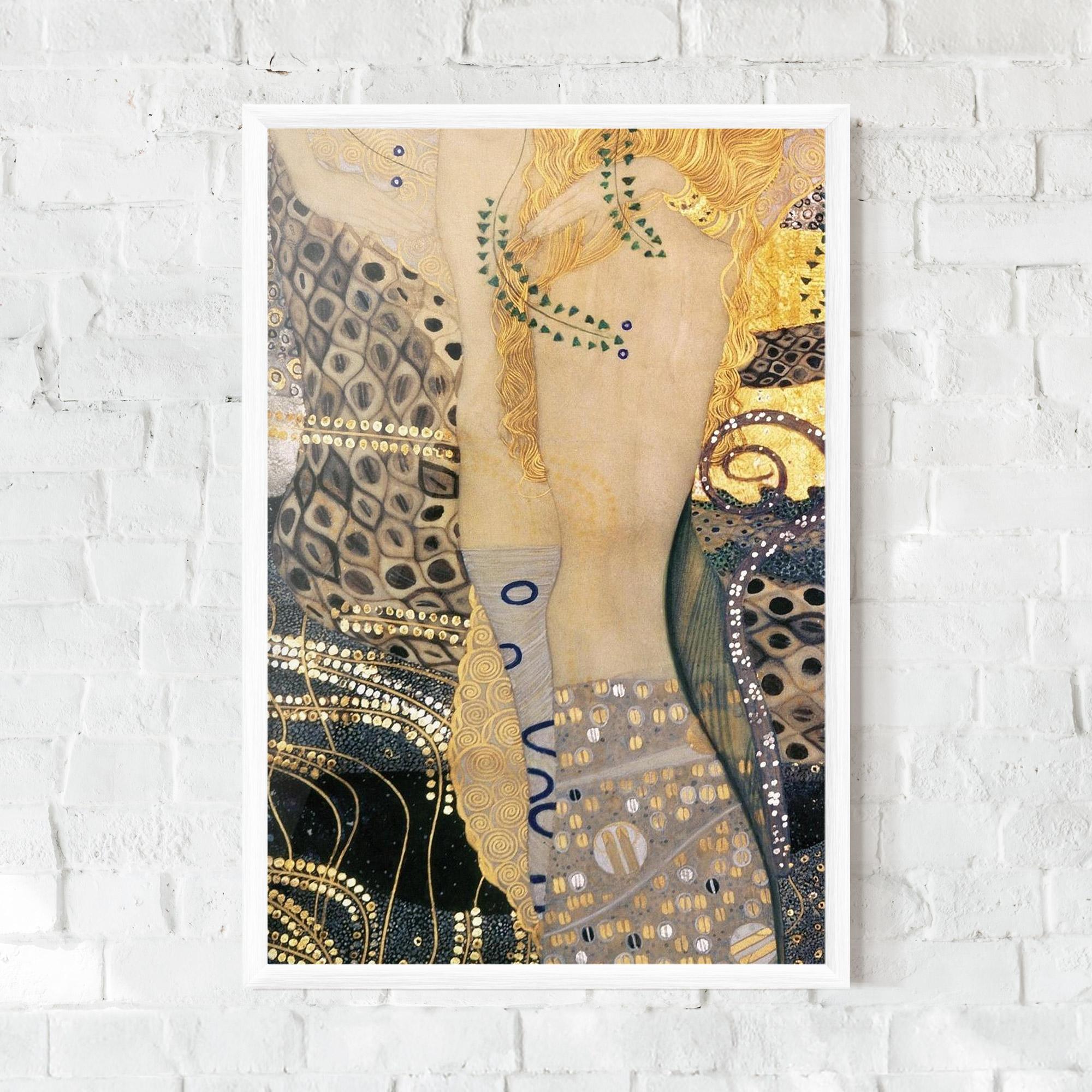 Keretezett Poszter Gustav Klimt Paint mockup 0