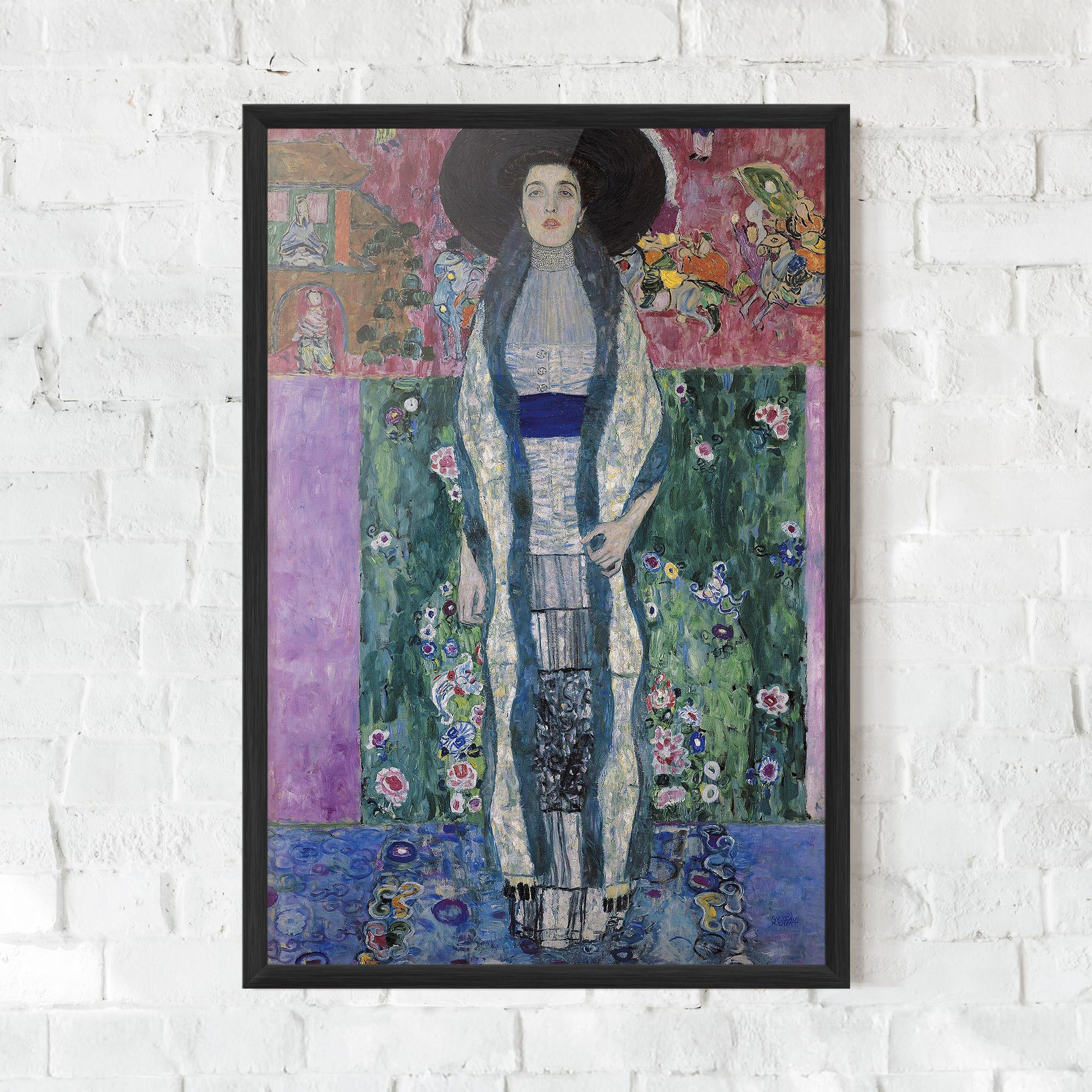 Keretezett Poszter Portrait Of Adele Bloch mockup 0