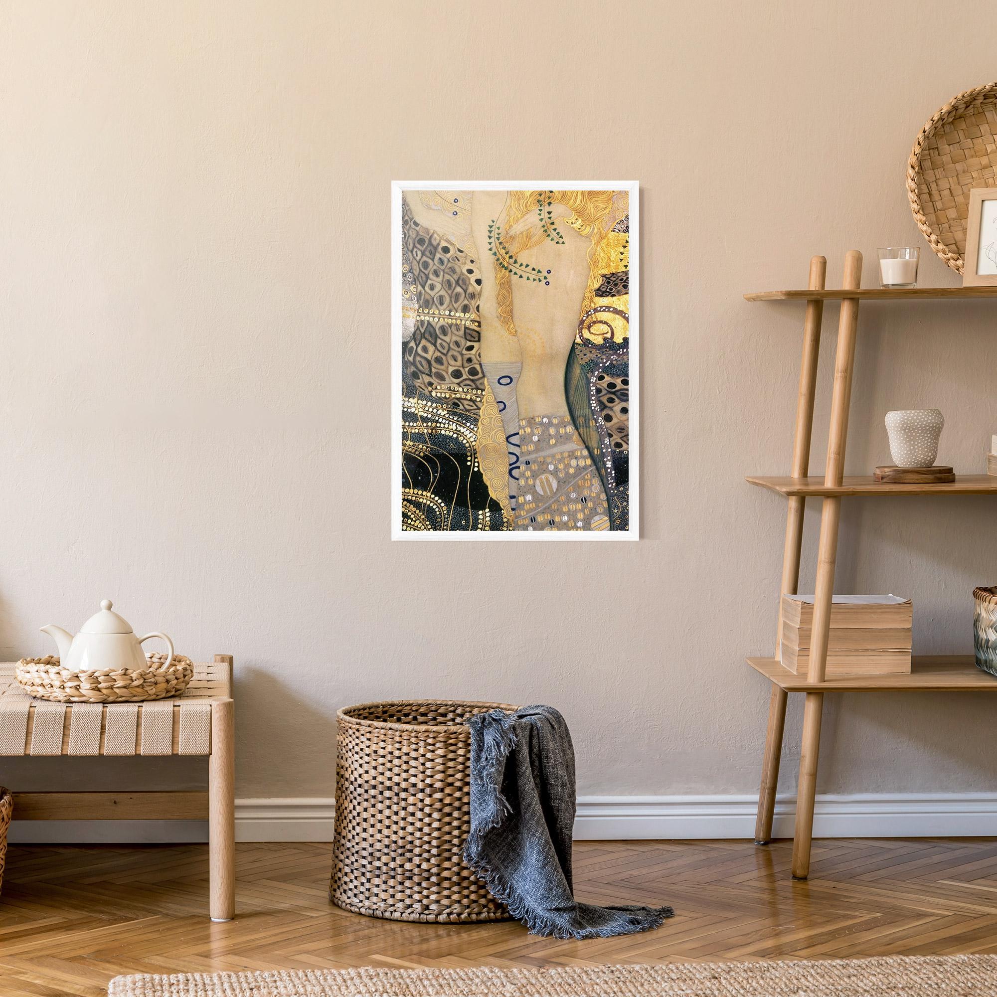 Keretezett Poszter Gustav Klimt Paint mockup 9