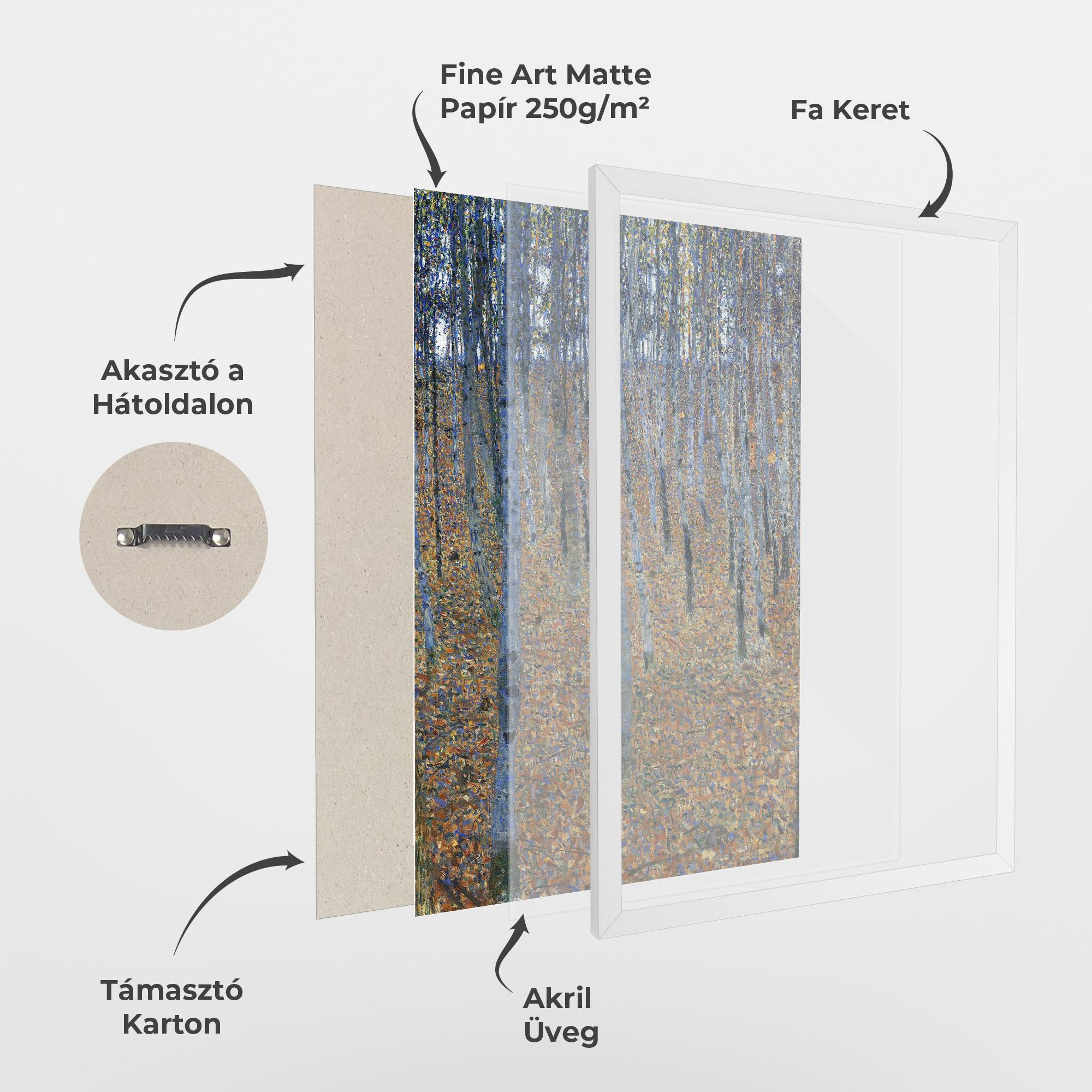 Keretezett Poszter Beech Grove I mockup 1