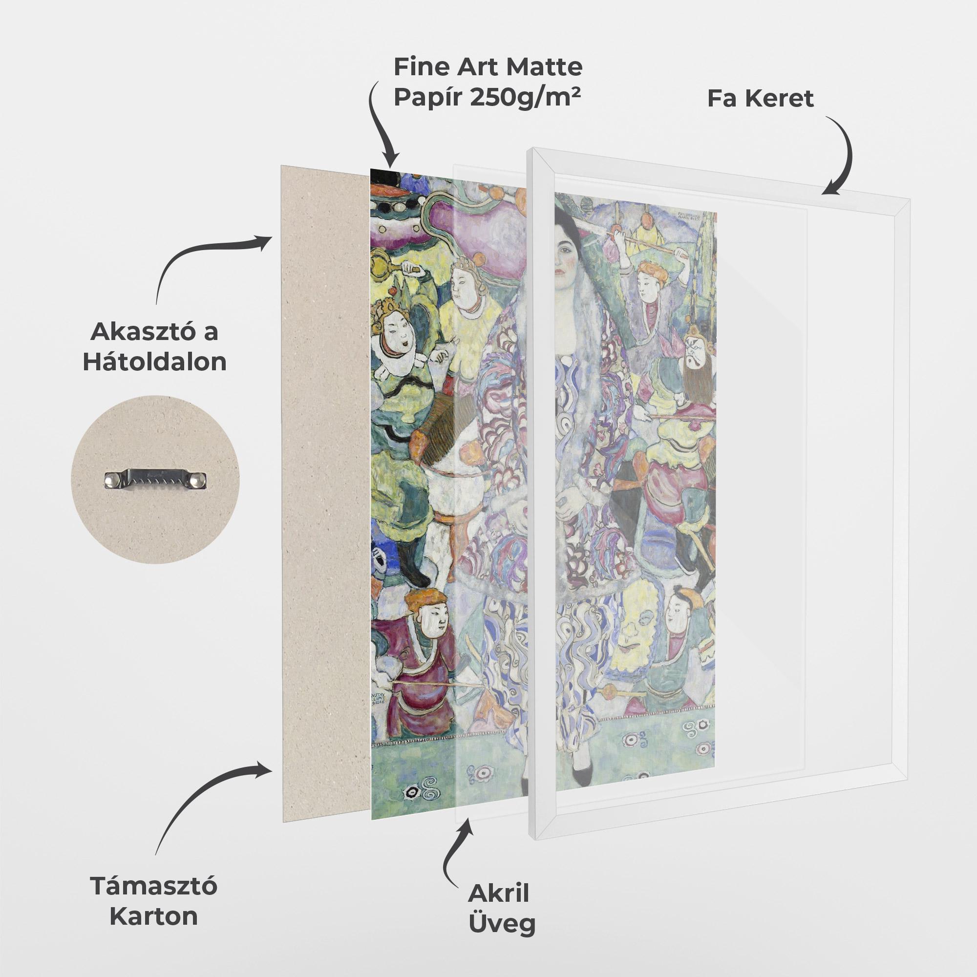 Keretezett Poszter Friederike Maria Beer mockup 1