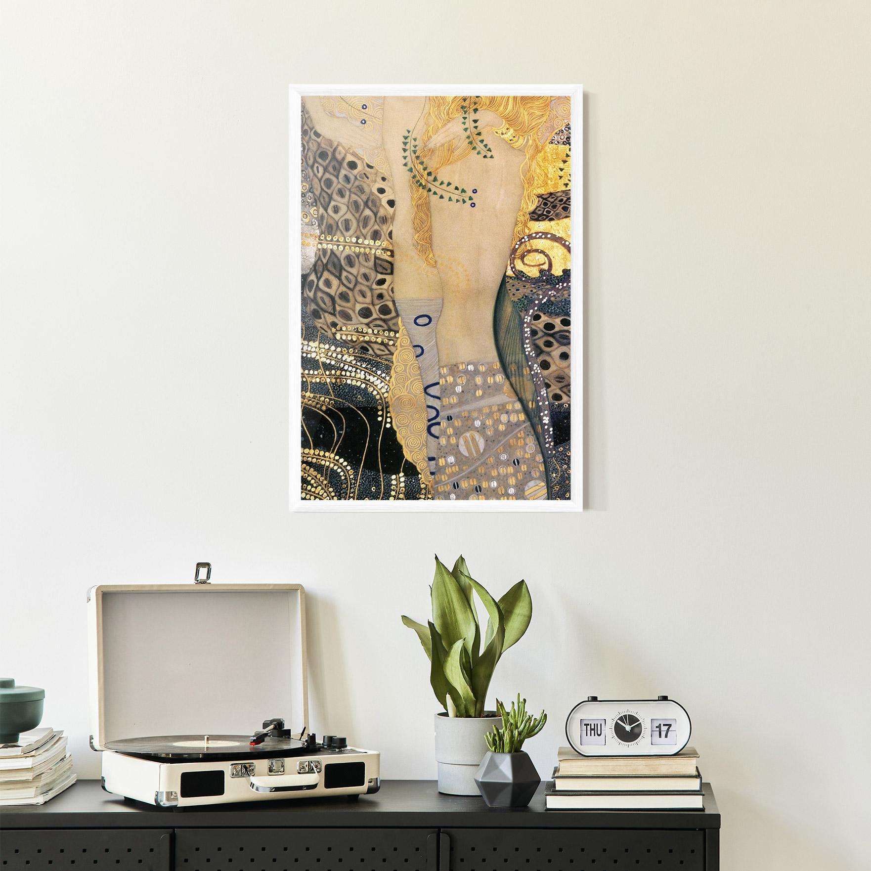 Keretezett Poszter Gustav Klimt Paint mockup 2