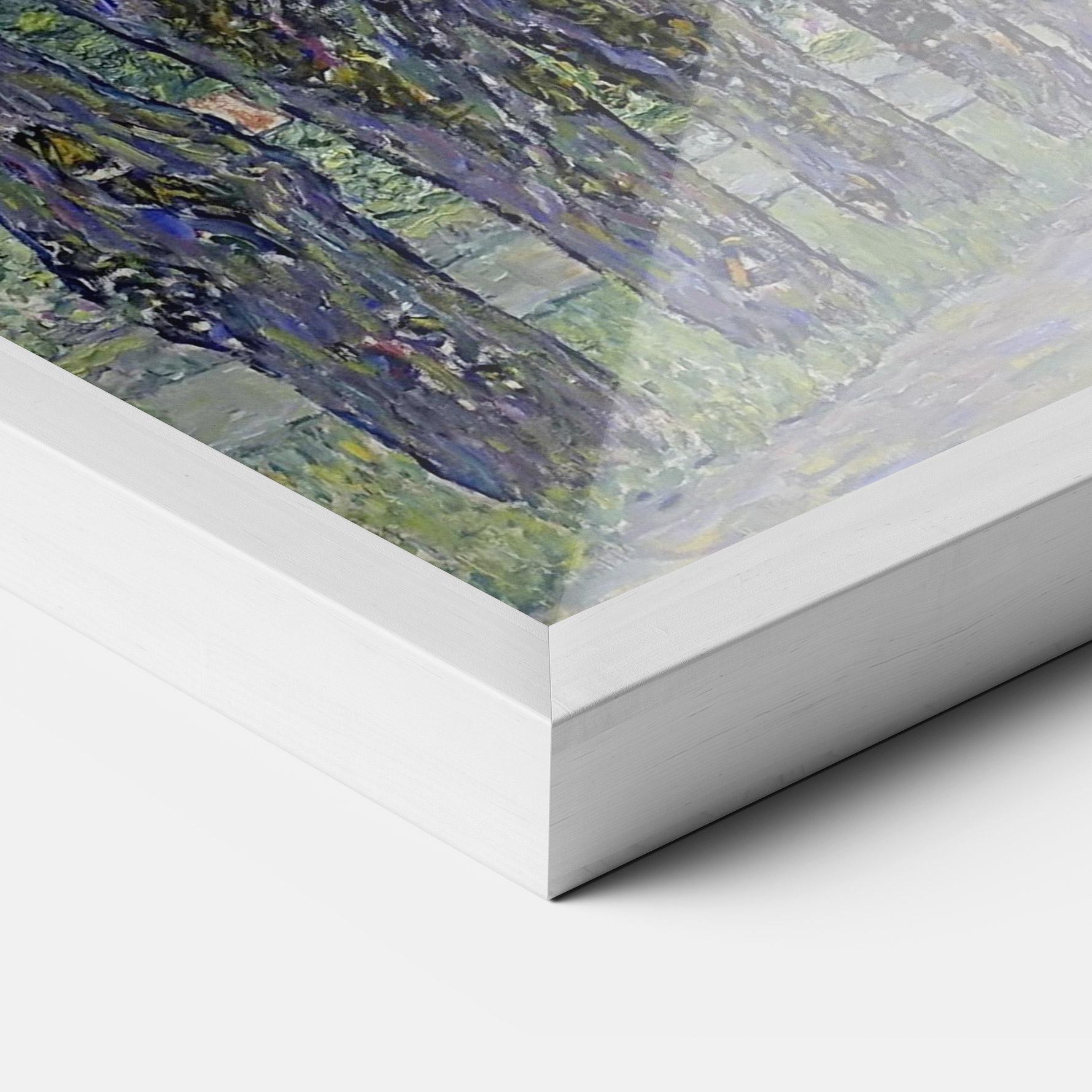 Keretezett Poszter Allee At Schloss Kammer mockup 3