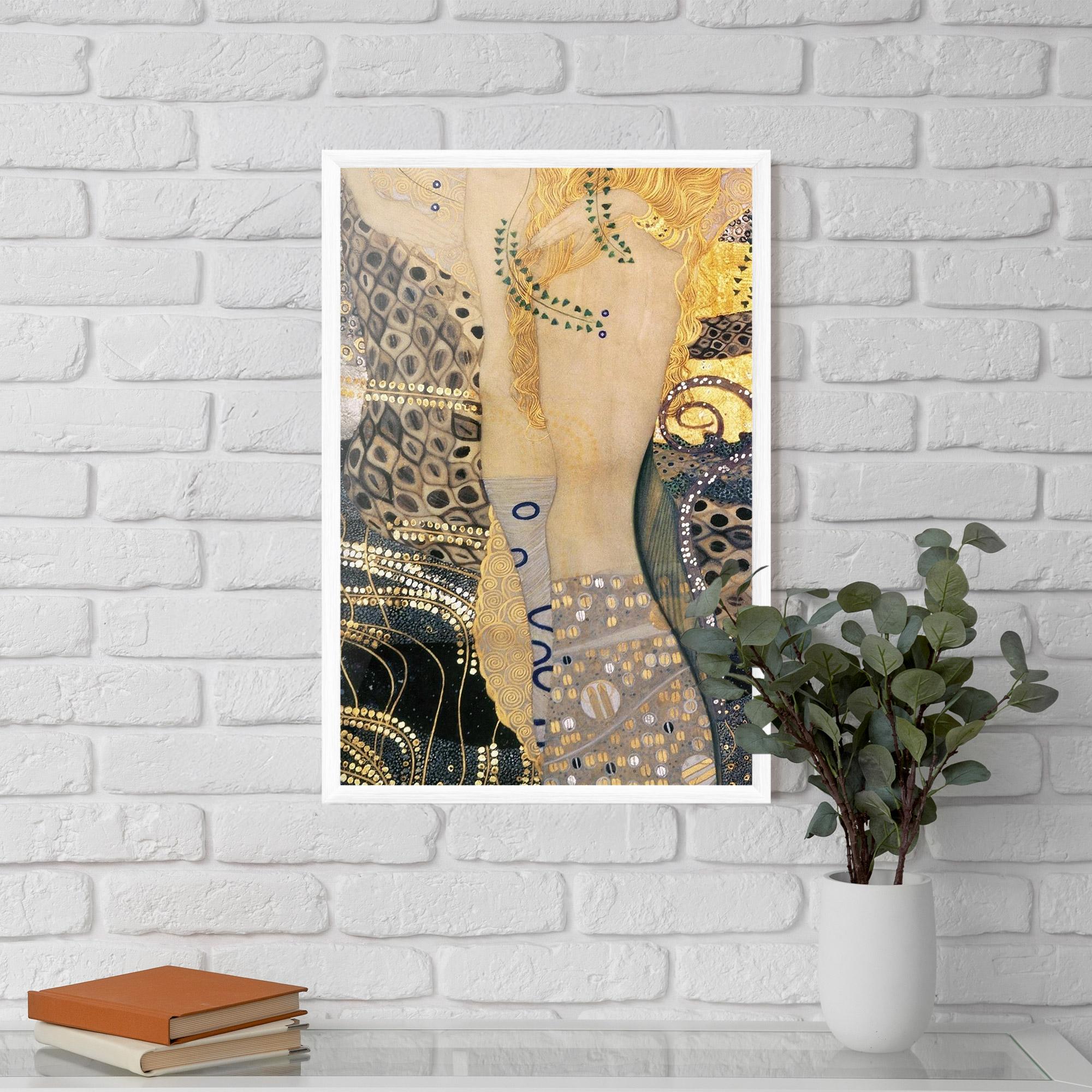 Keretezett Poszter Gustav Klimt Paint mockup 5