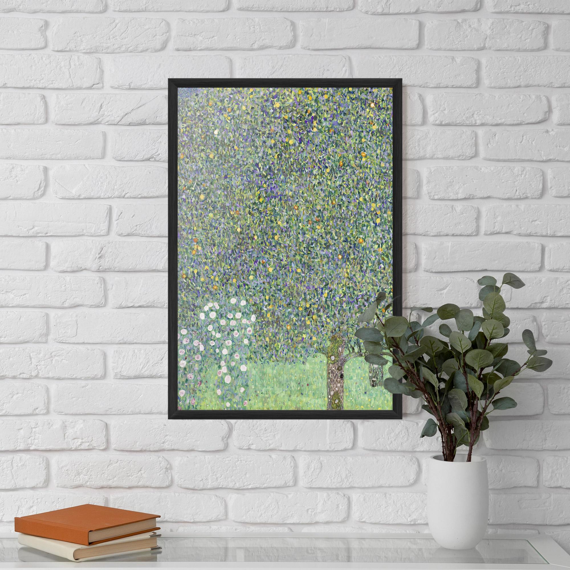 Keretezett Poszter Rosebushes mockup 5