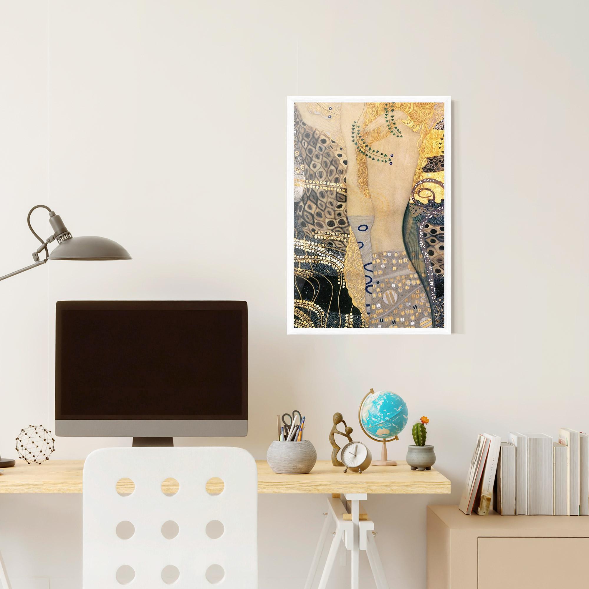 Keretezett Poszter Gustav Klimt Paint mockup 6
