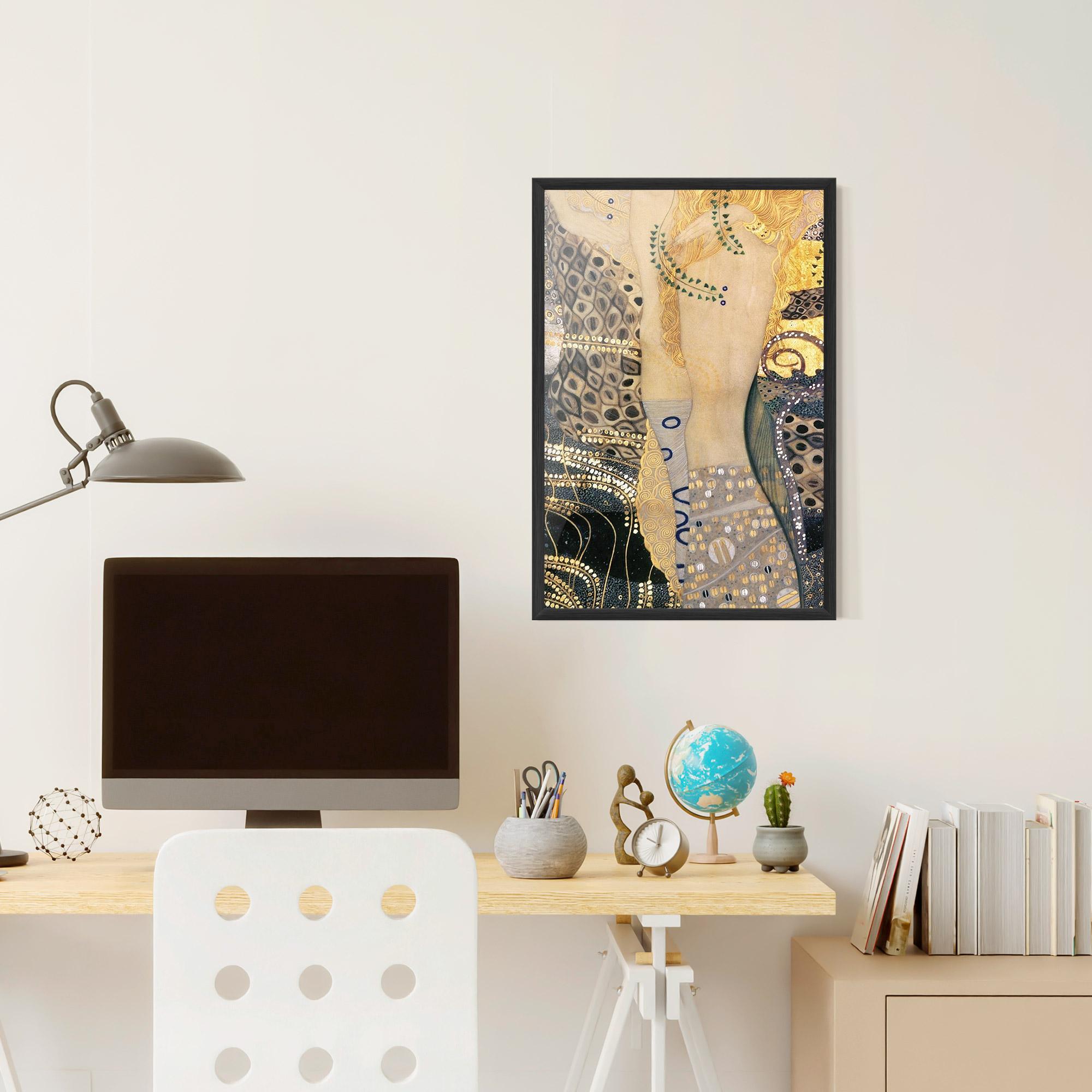 Keretezett Poszter Gustav Klimt Paint mockup 6