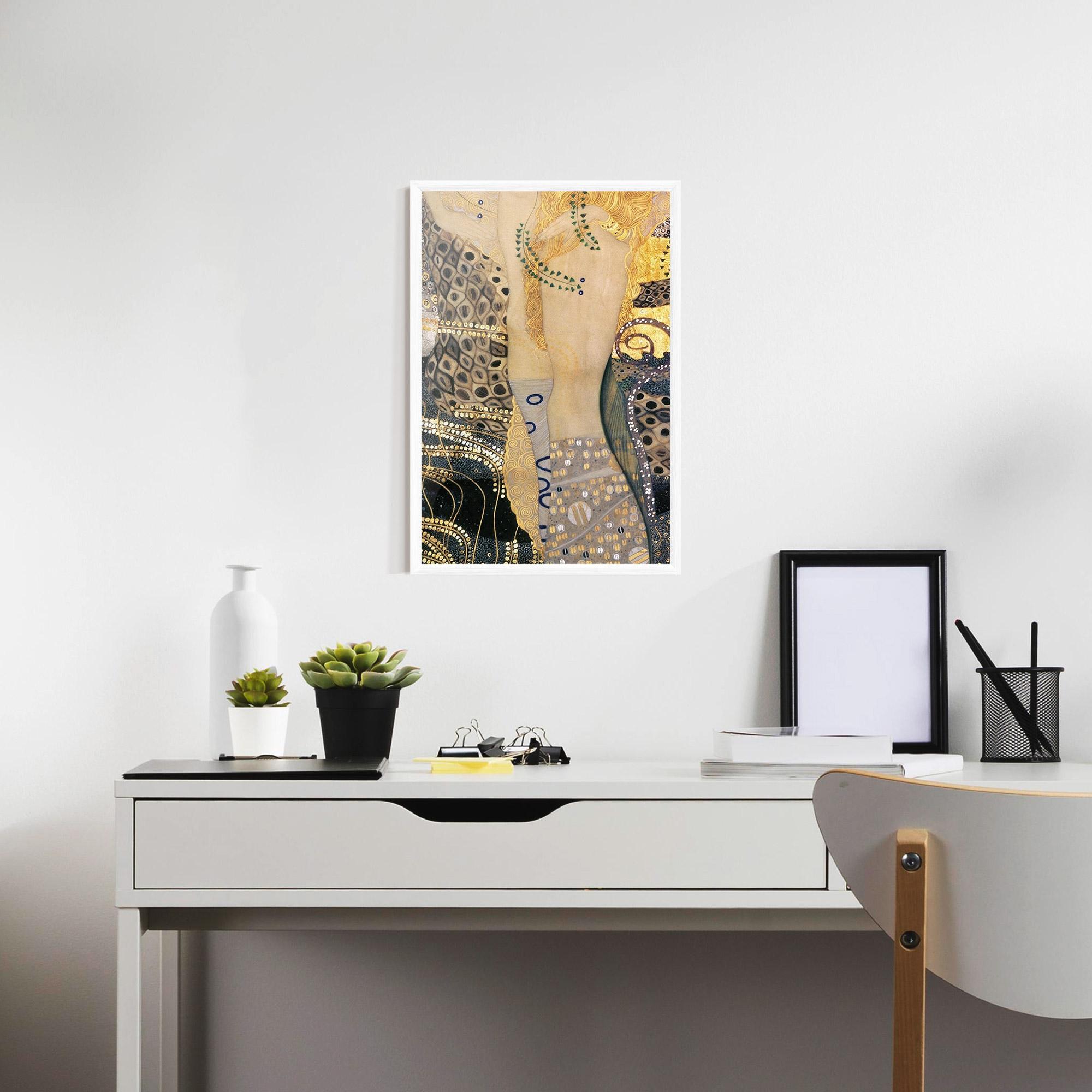 Keretezett Poszter Gustav Klimt Paint mockup 7