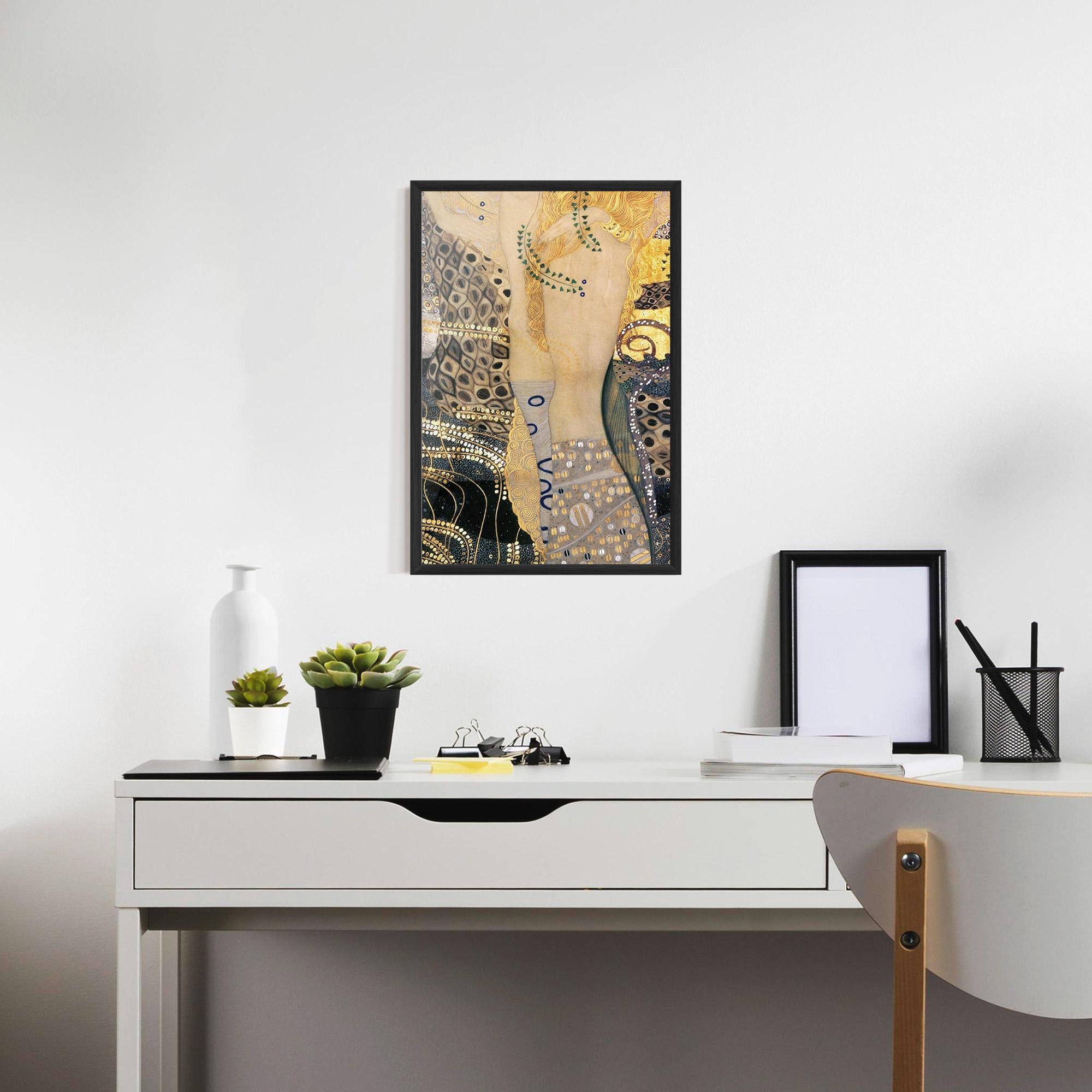 Keretezett Poszter Gustav Klimt Paint mockup 7