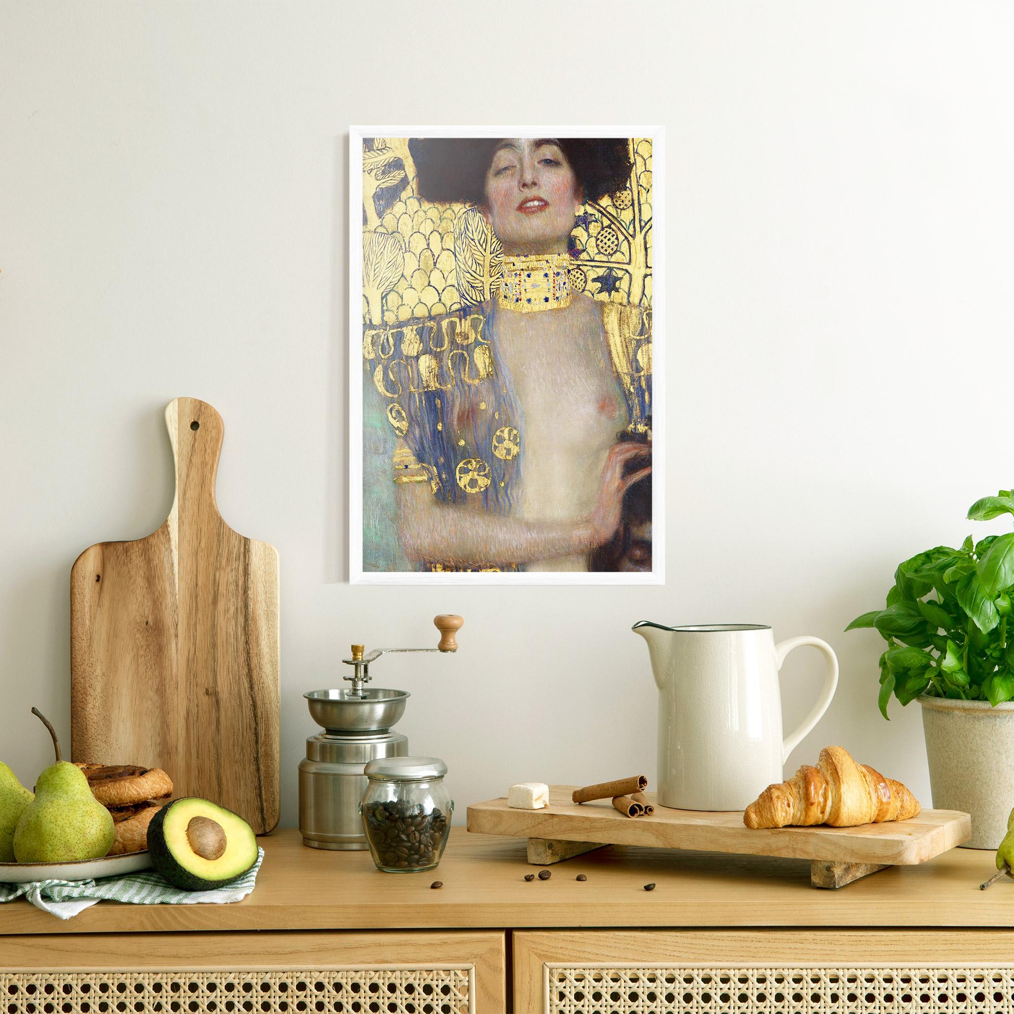 Keretezett Poszter The Head Of Holofernes mockup 8