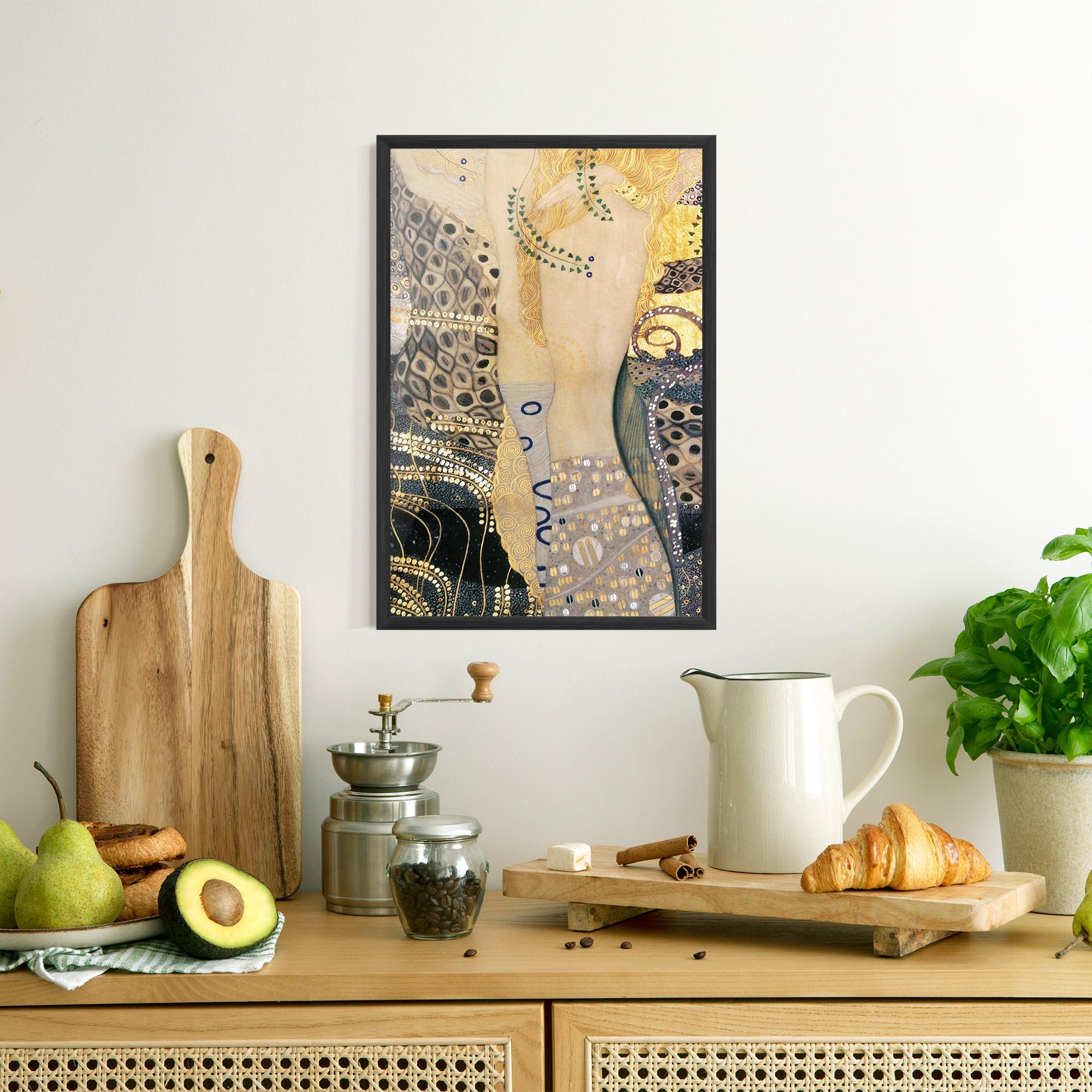 Keretezett Poszter Gustav Klimt Paint mockup 8