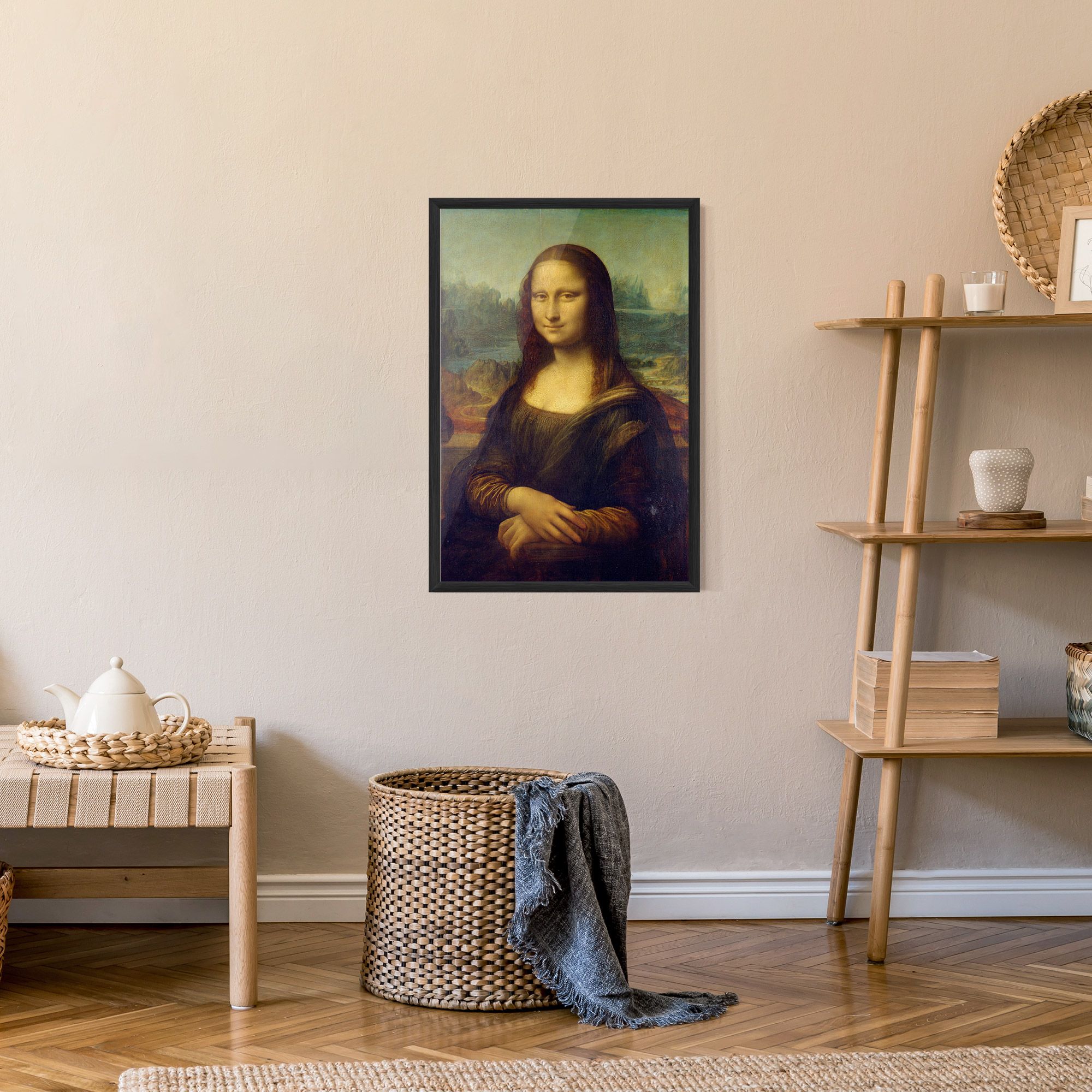 Gioconda By Leonardo Da Vinci mockup 9