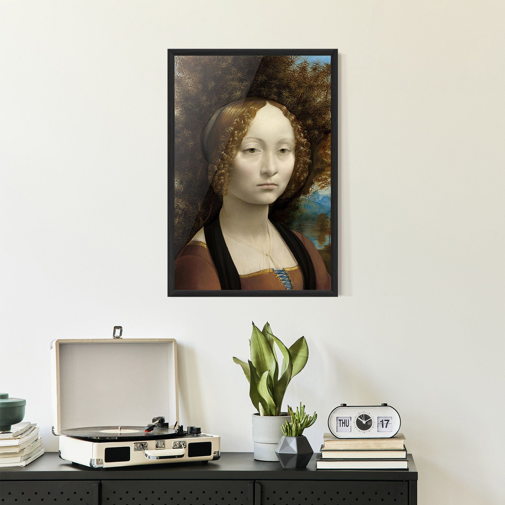 Leonardo Da Vinci Ginevra De Benci mockup 2