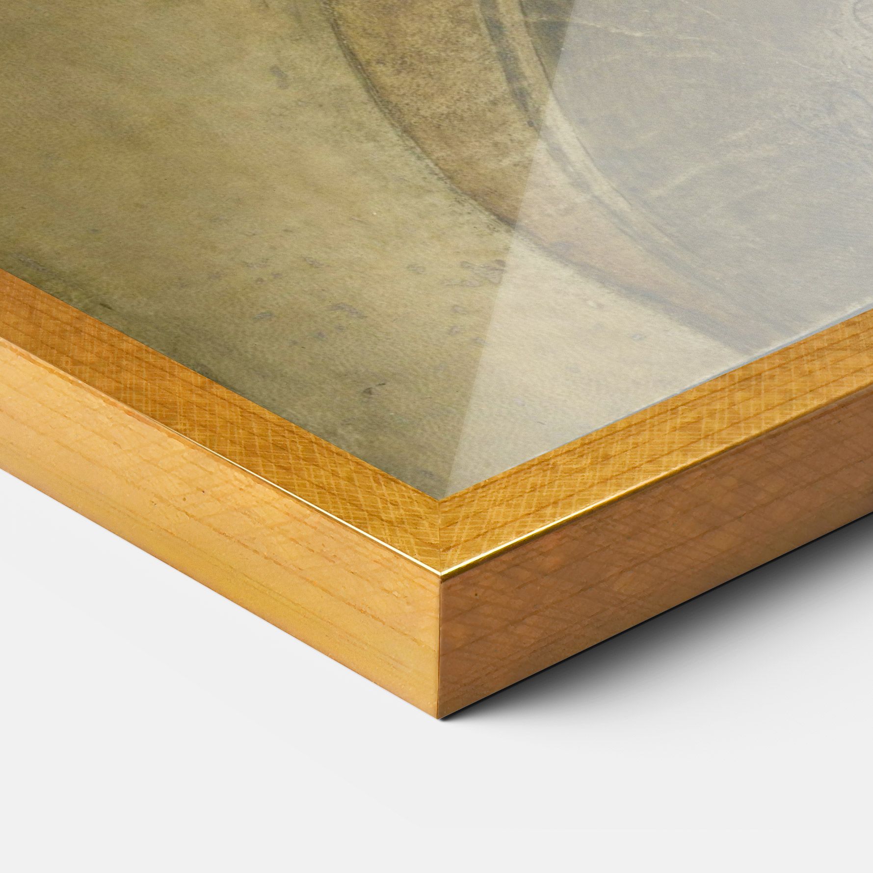 Profile Of A Young Fiancee Da Vinci mockup 3