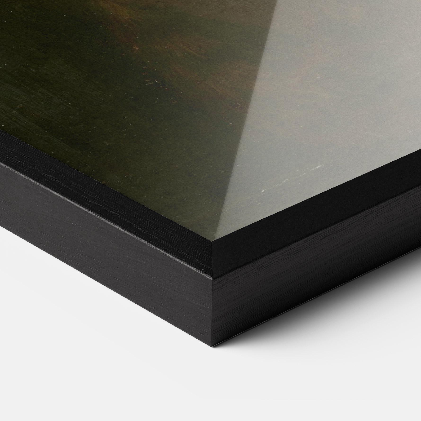 Keretezett Poszter Seonardo Da Vinci Saint John The Baptist mockup 3