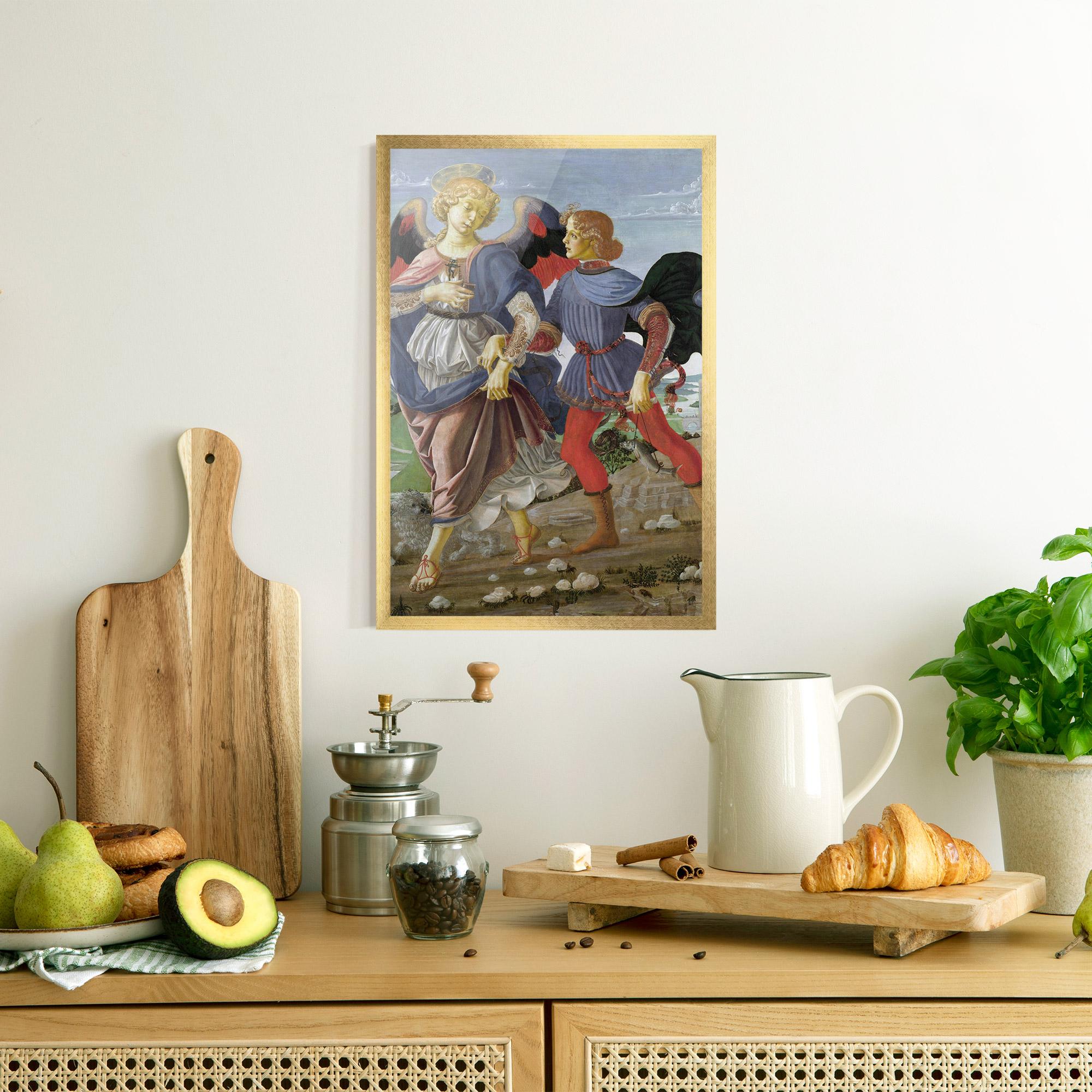 Keretezett Poszter Tobias And The Angel mockup 8