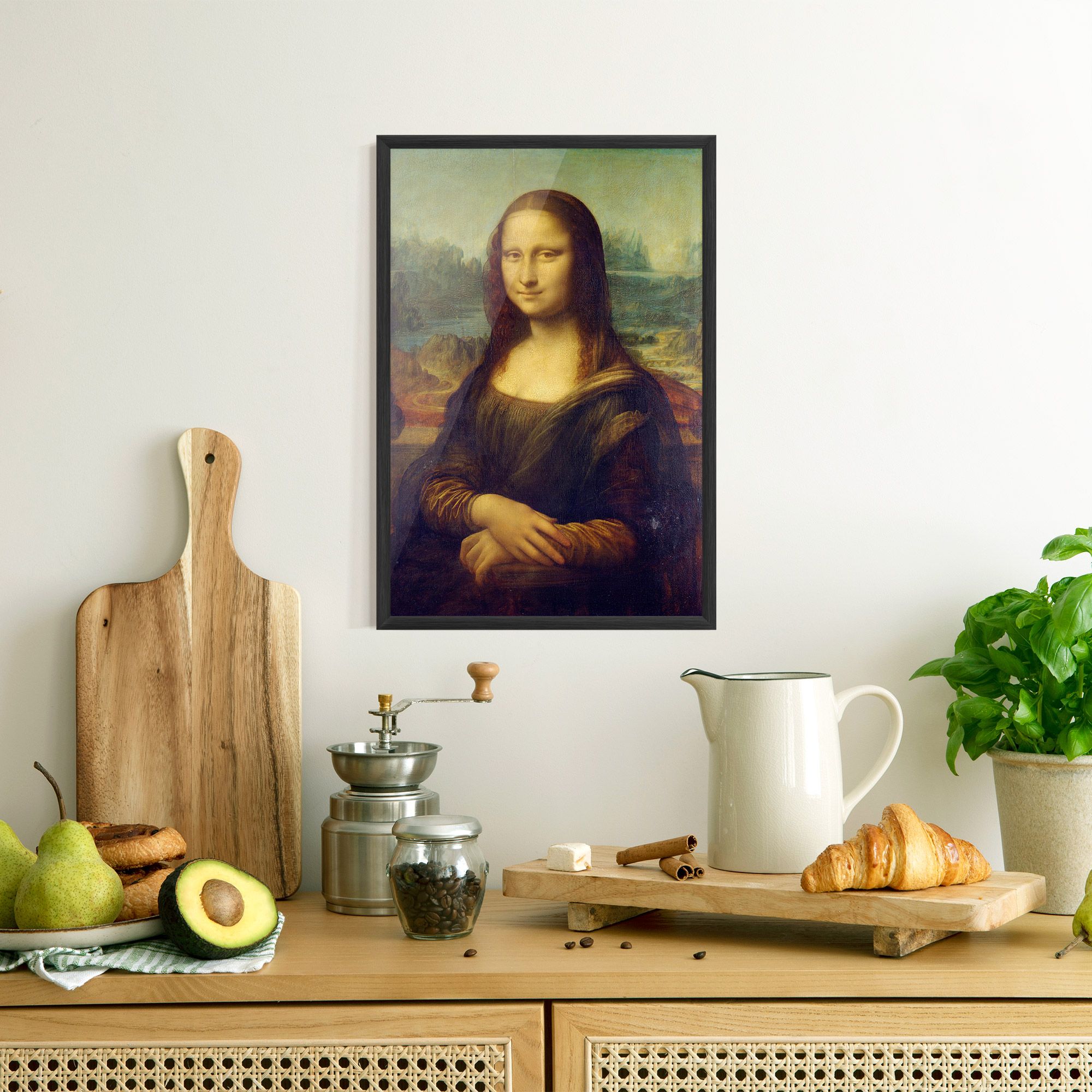 Gioconda By Leonardo Da Vinci mockup 8