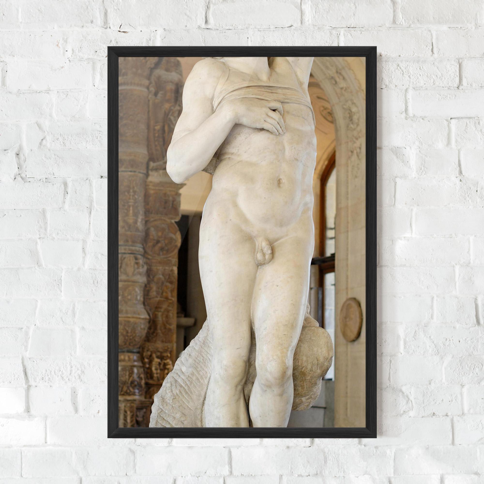 Keretezett Poszter Dying Slave mockup 0