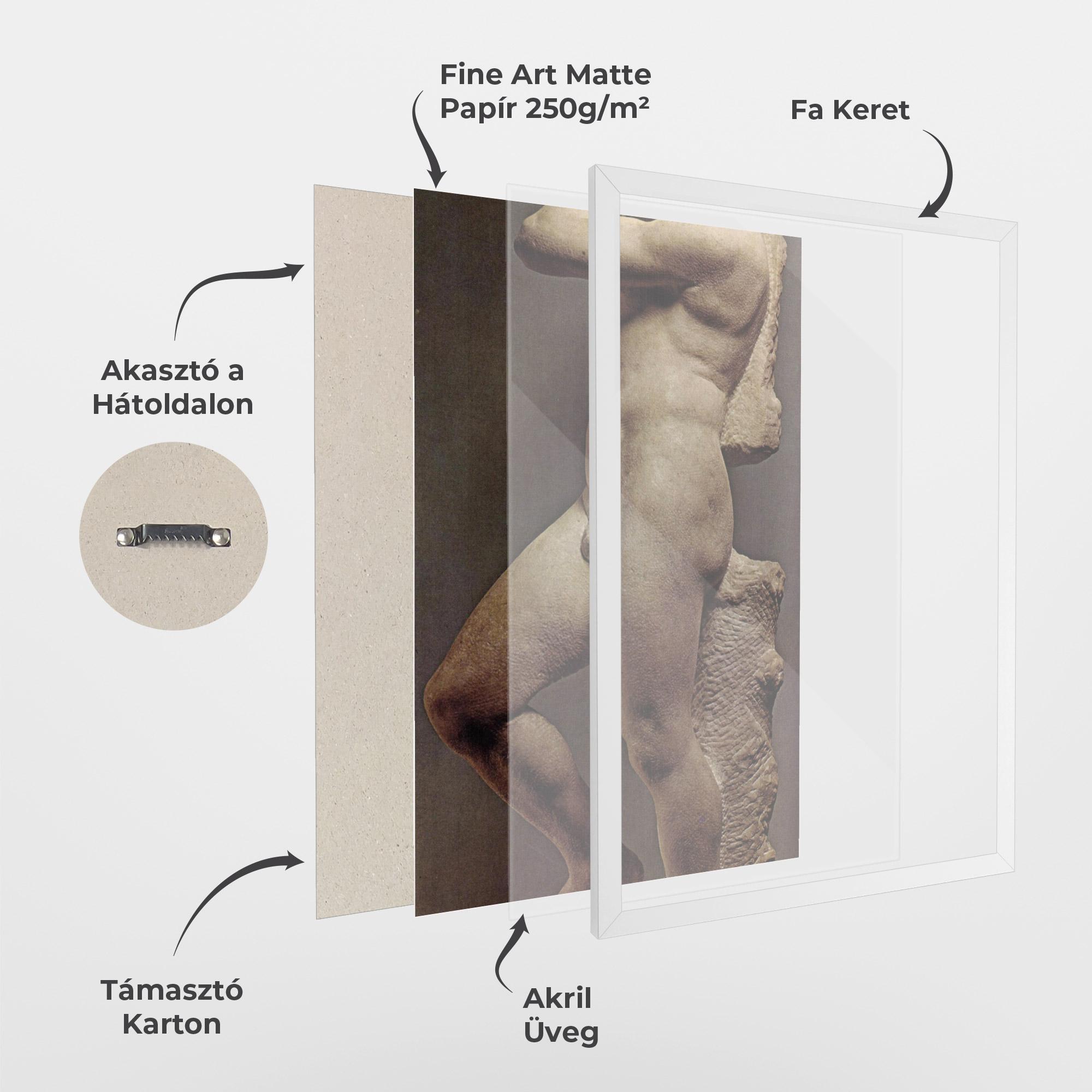 Keretezett Poszter Apollino mockup 1