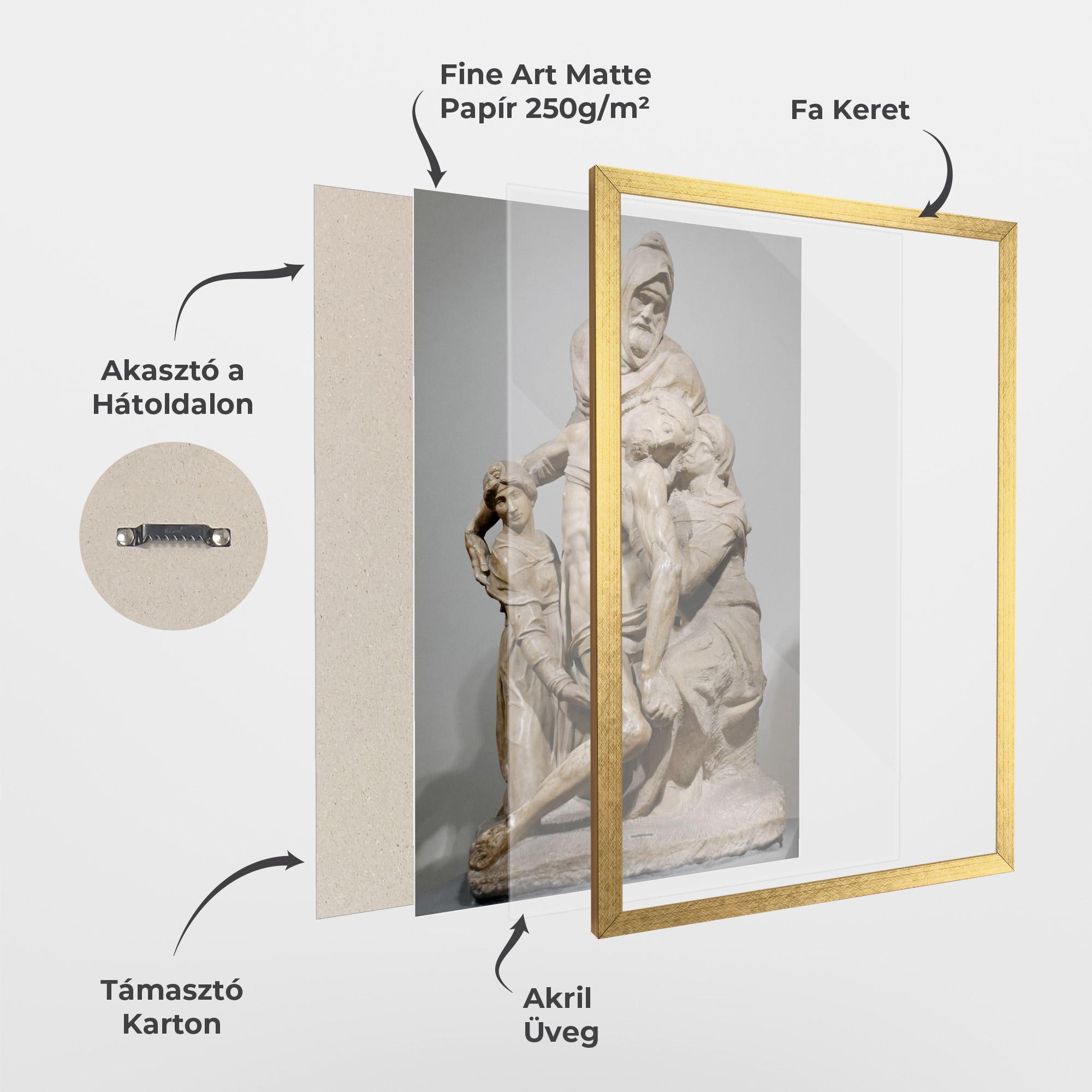 Keretezett Poszter Duomo Florence mockup 1