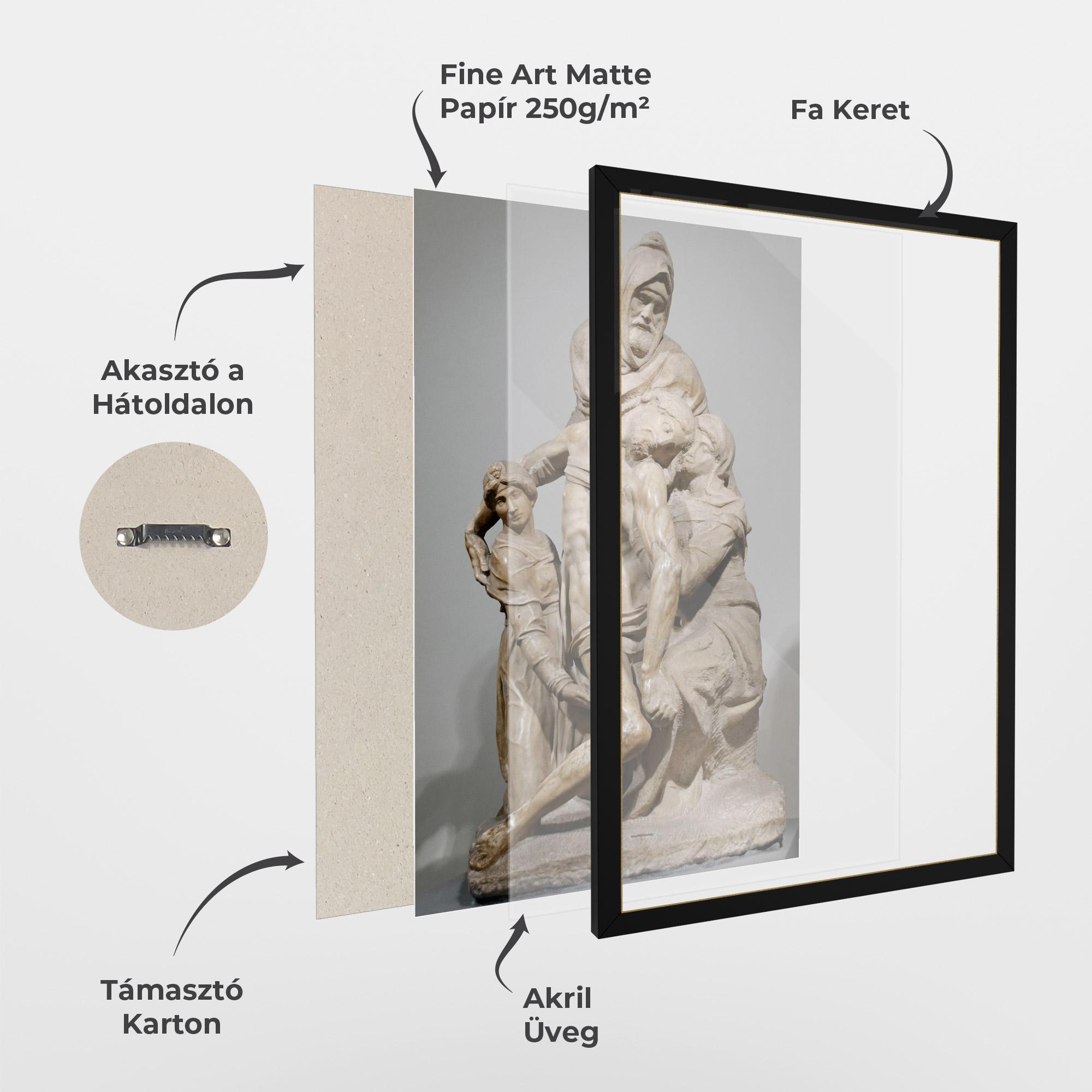 Keretezett Poszter Duomo Florence mockup 1