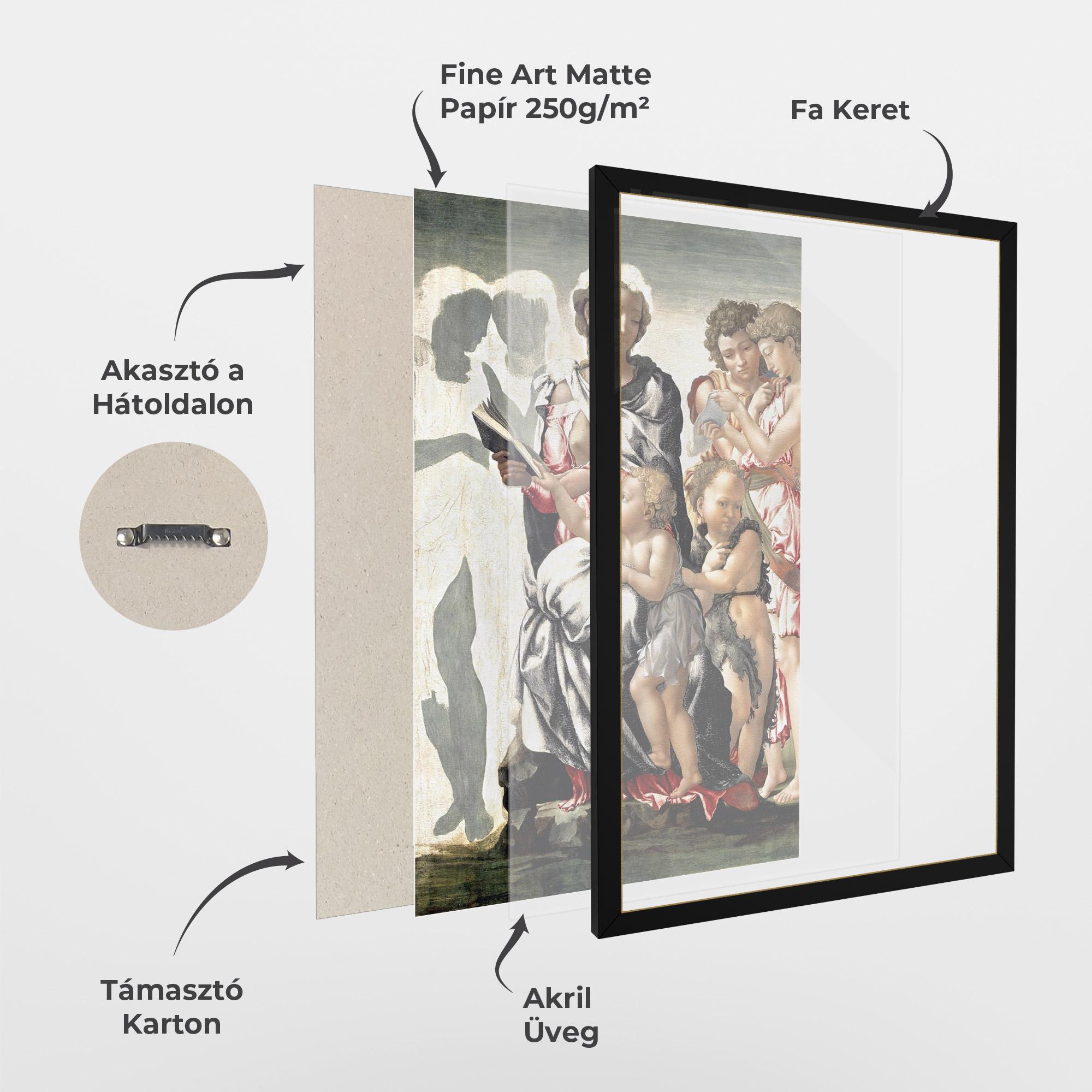 Keretezett Poszter Manchester Madonna mockup 1