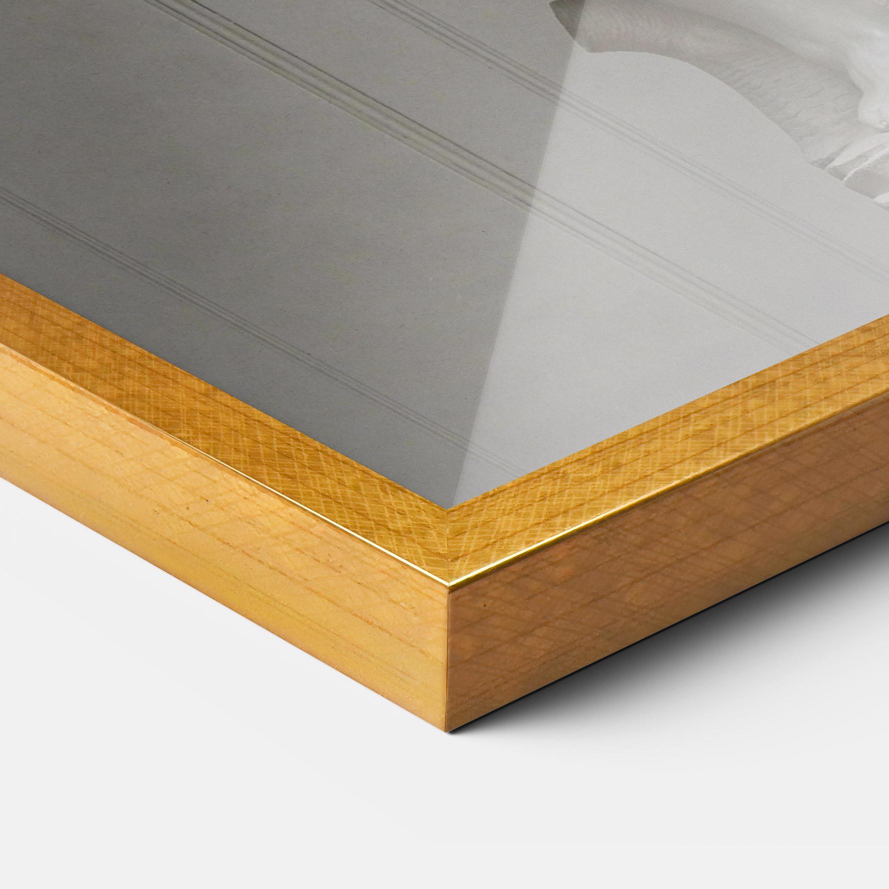 Keretezett Poszter Michelangelo Statue mockup 3