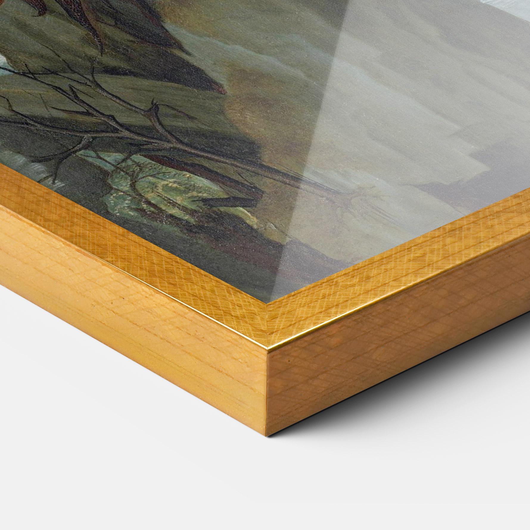 Keretezett Poszter Torment Of Saint mockup 3