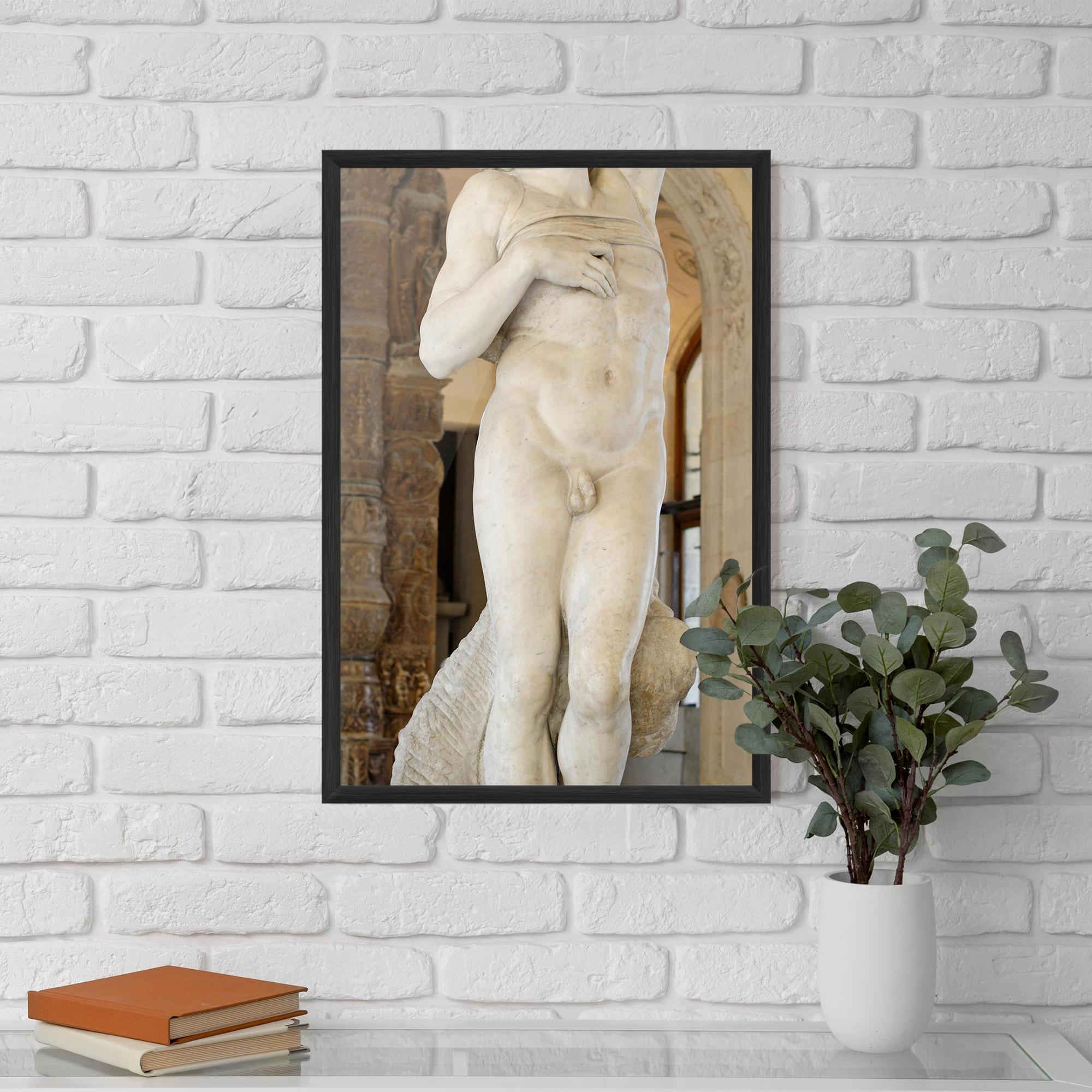 Keretezett Poszter Dying Slave mockup 5