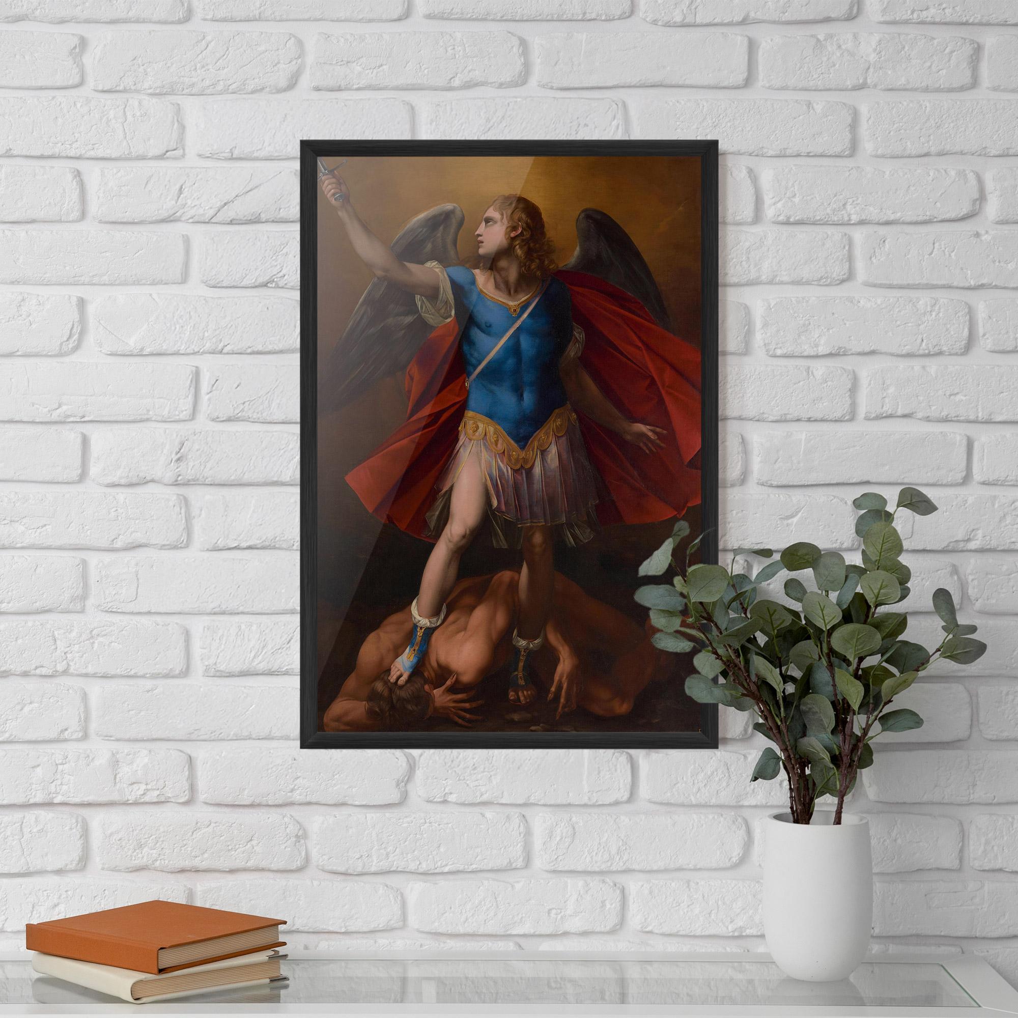 Keretezett Poszter Sword In Upraised mockup 5