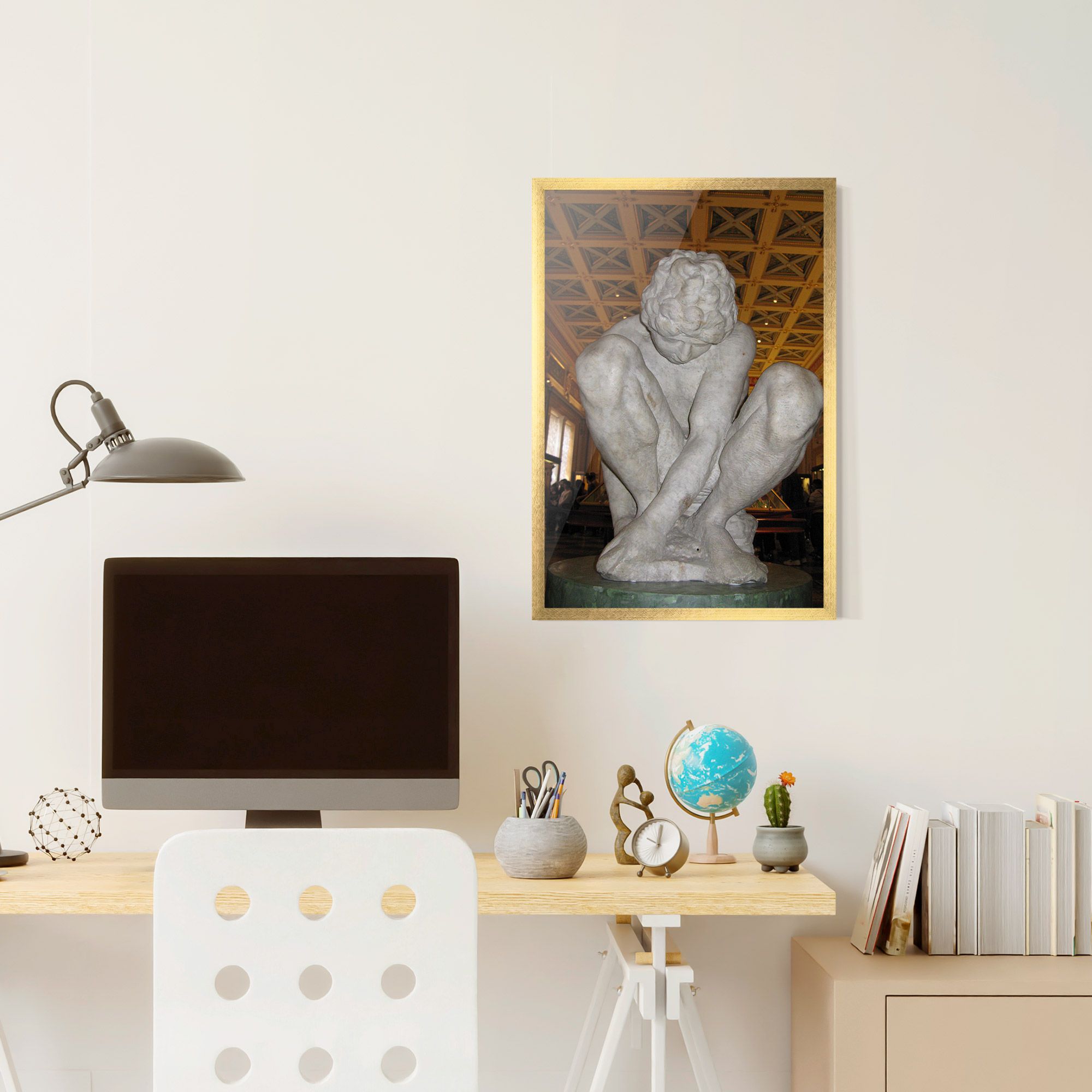 Crouching Boy mockup 6