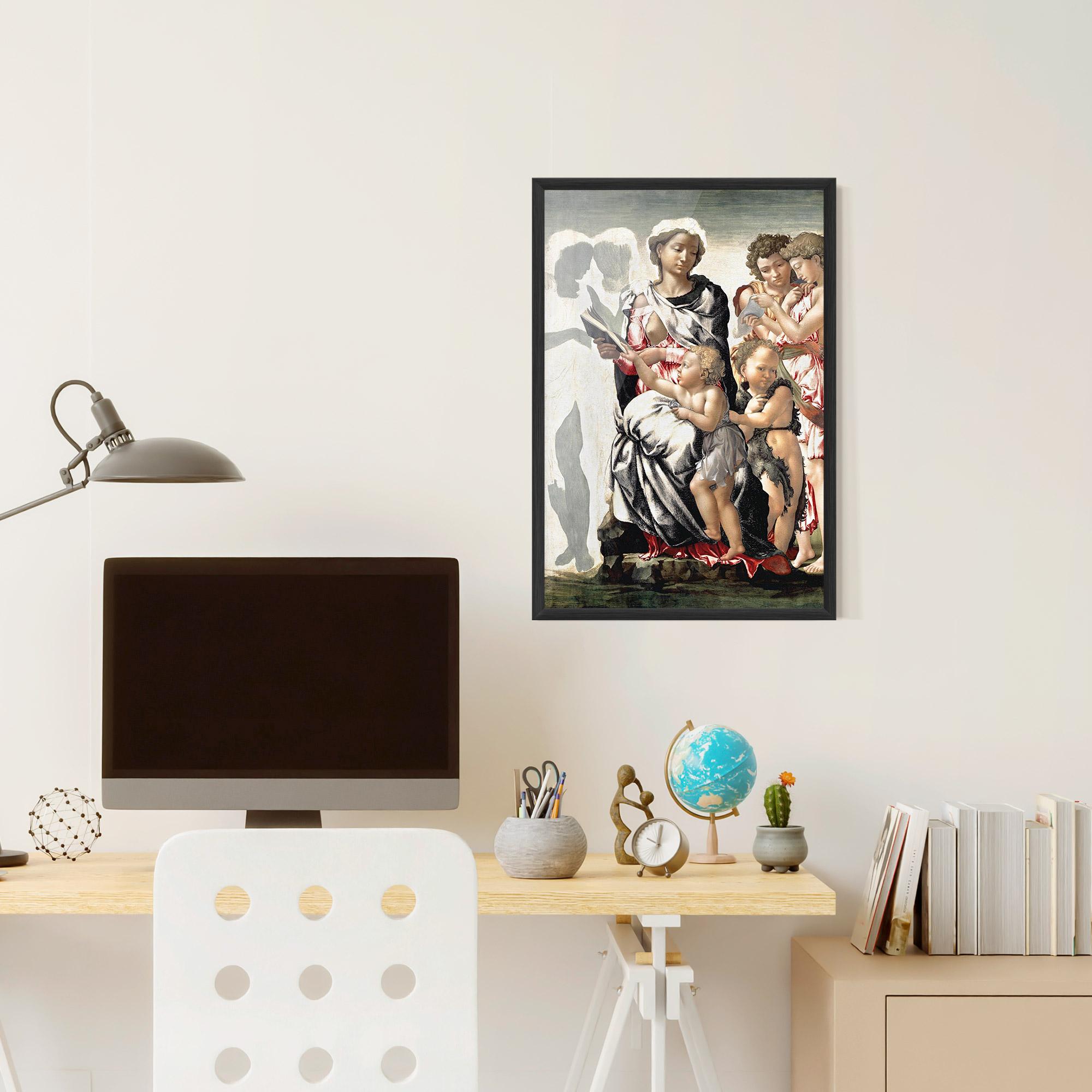 Keretezett Poszter Manchester Madonna mockup 6