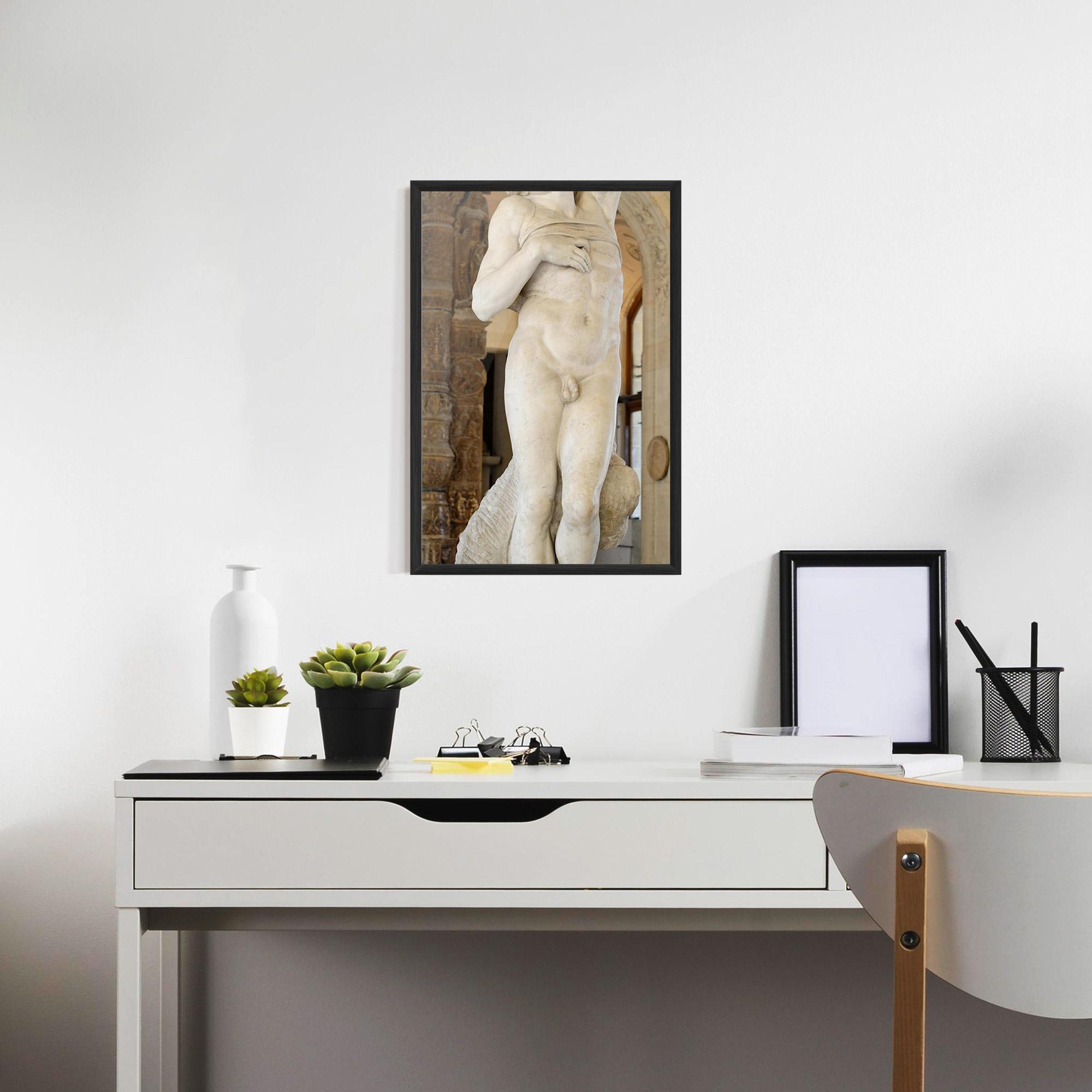 Keretezett Poszter Dying Slave mockup 7