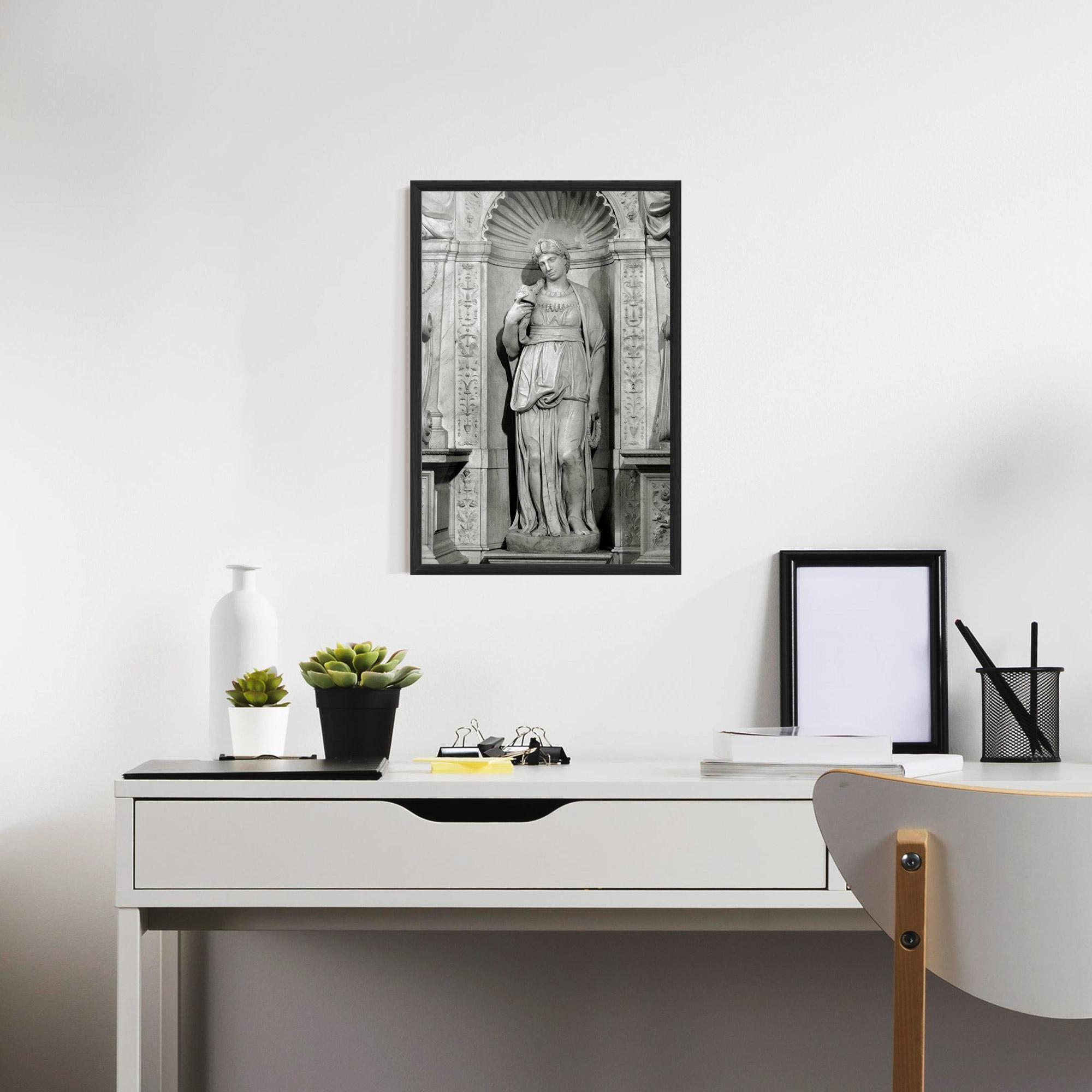 Keretezett Poszter Leah mockup 7