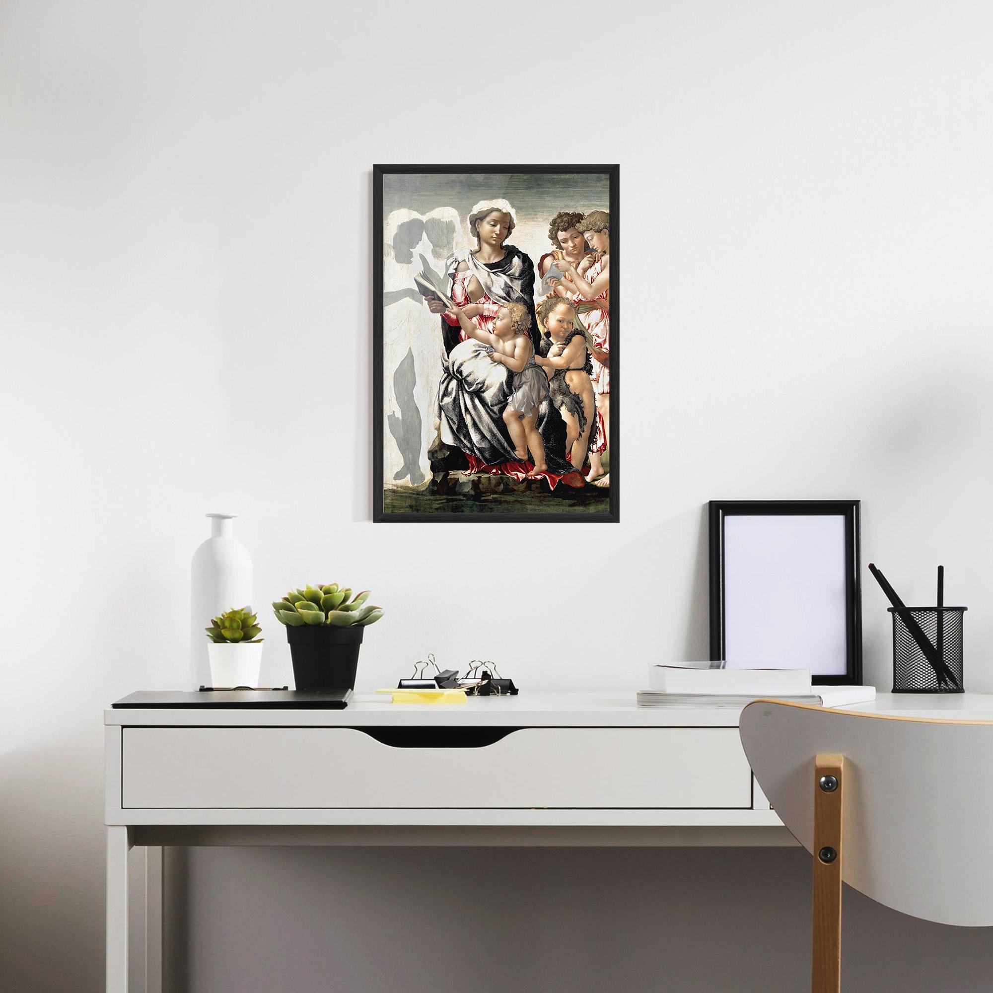 Keretezett Poszter Manchester Madonna mockup 7