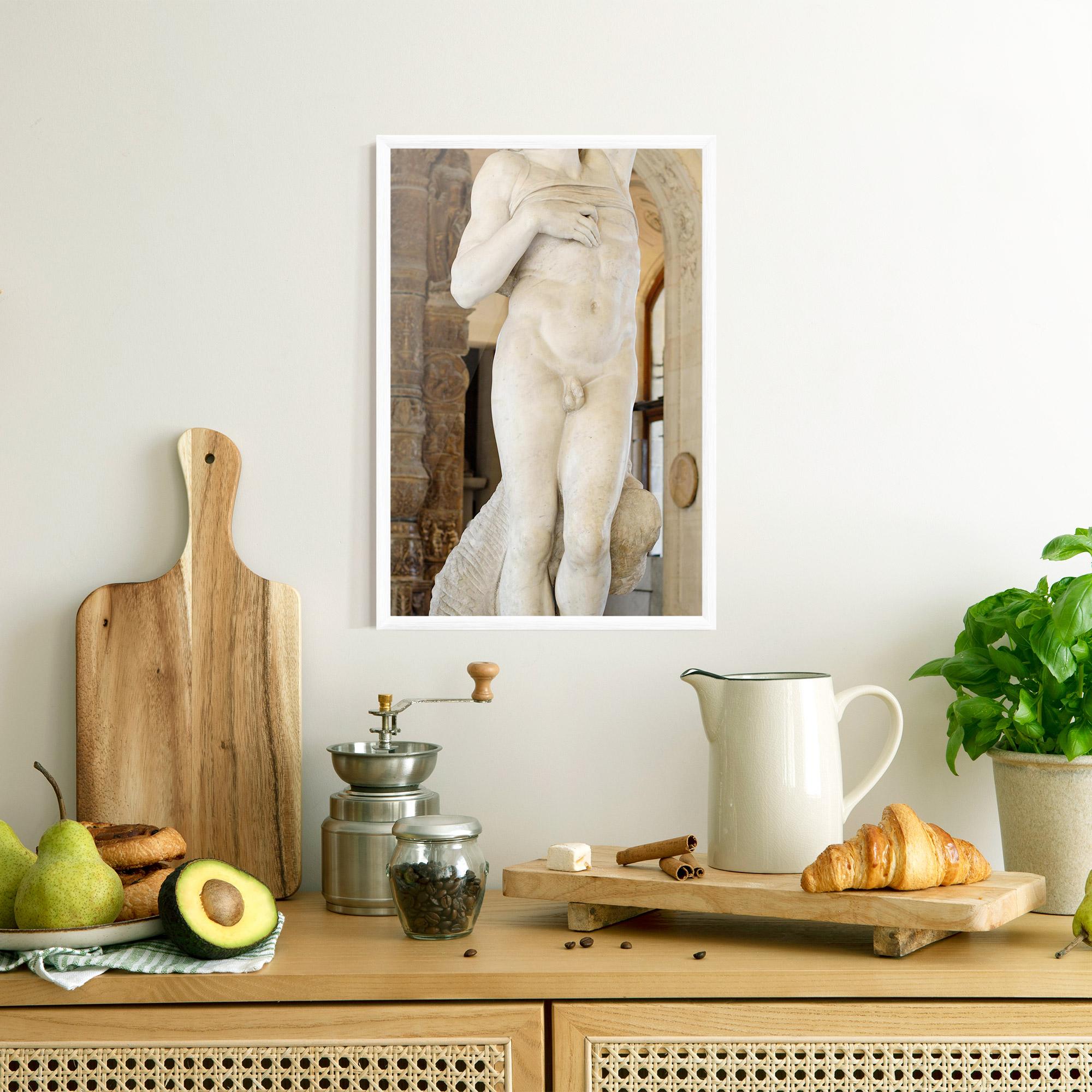 Keretezett Poszter Dying Slave mockup 8