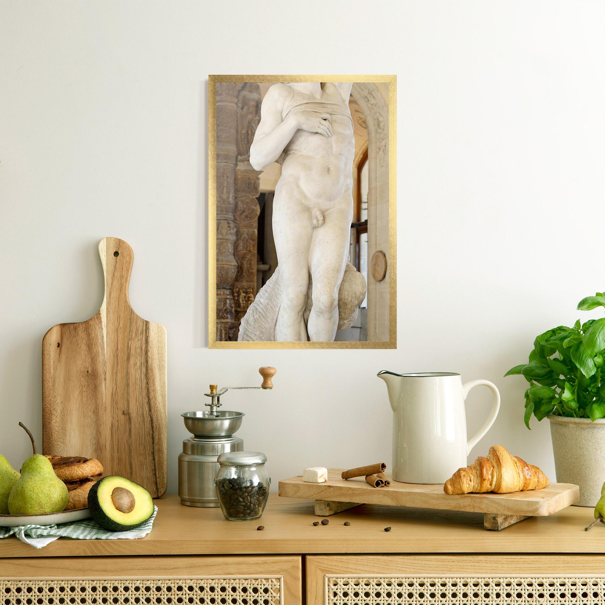 Keretezett Poszter Dying Slave mockup 8