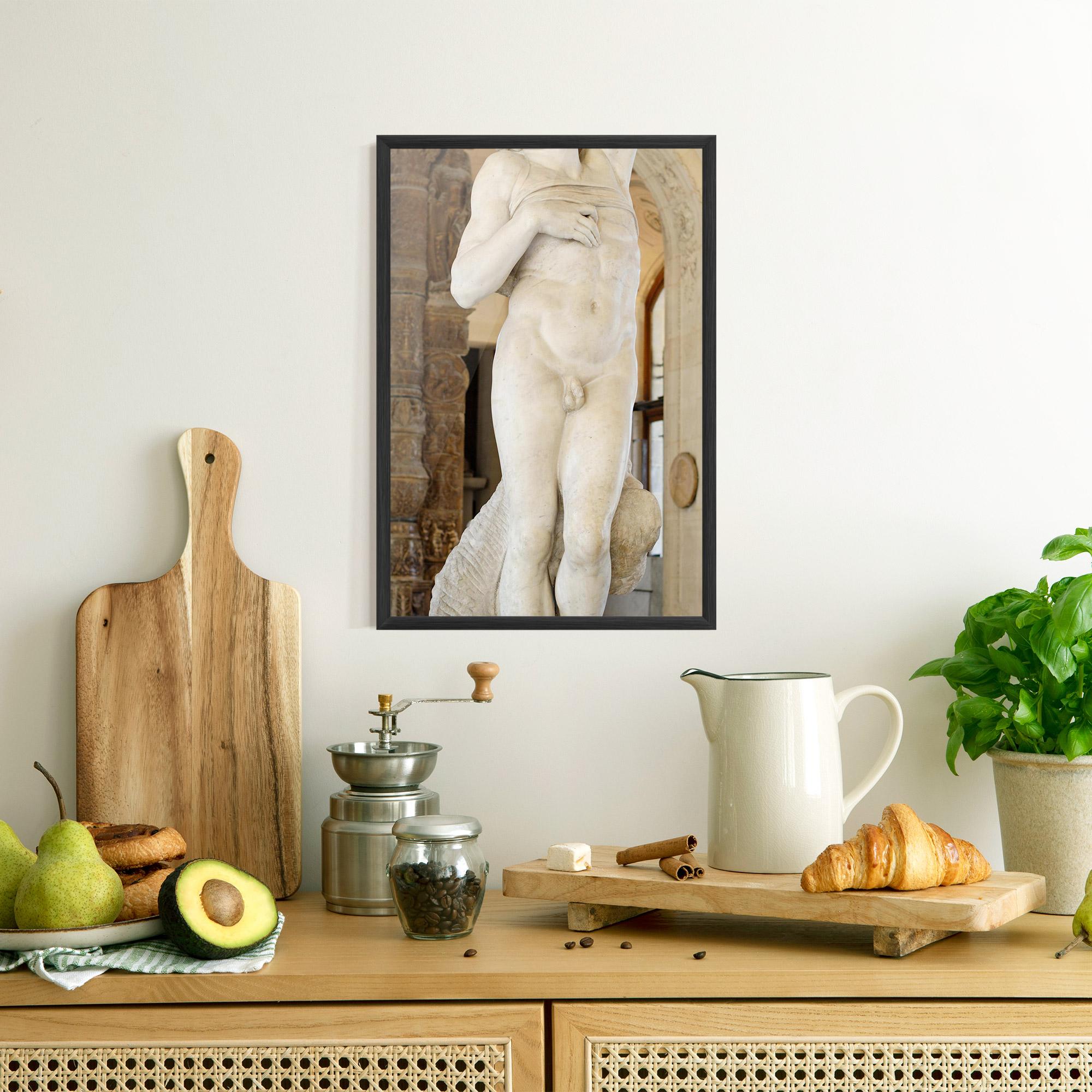 Keretezett Poszter Dying Slave mockup 8