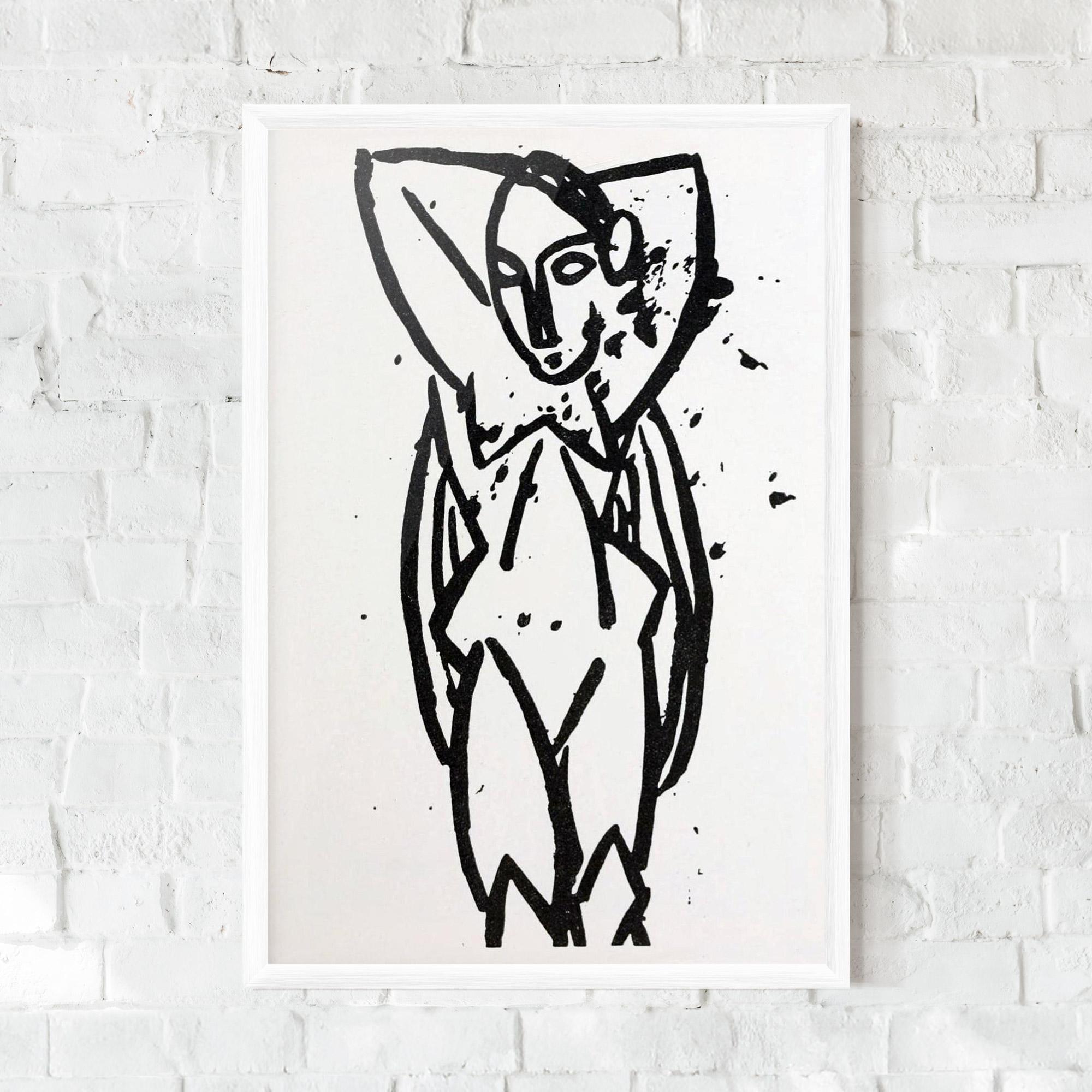 Keretezett Poszter Nude mockup 0