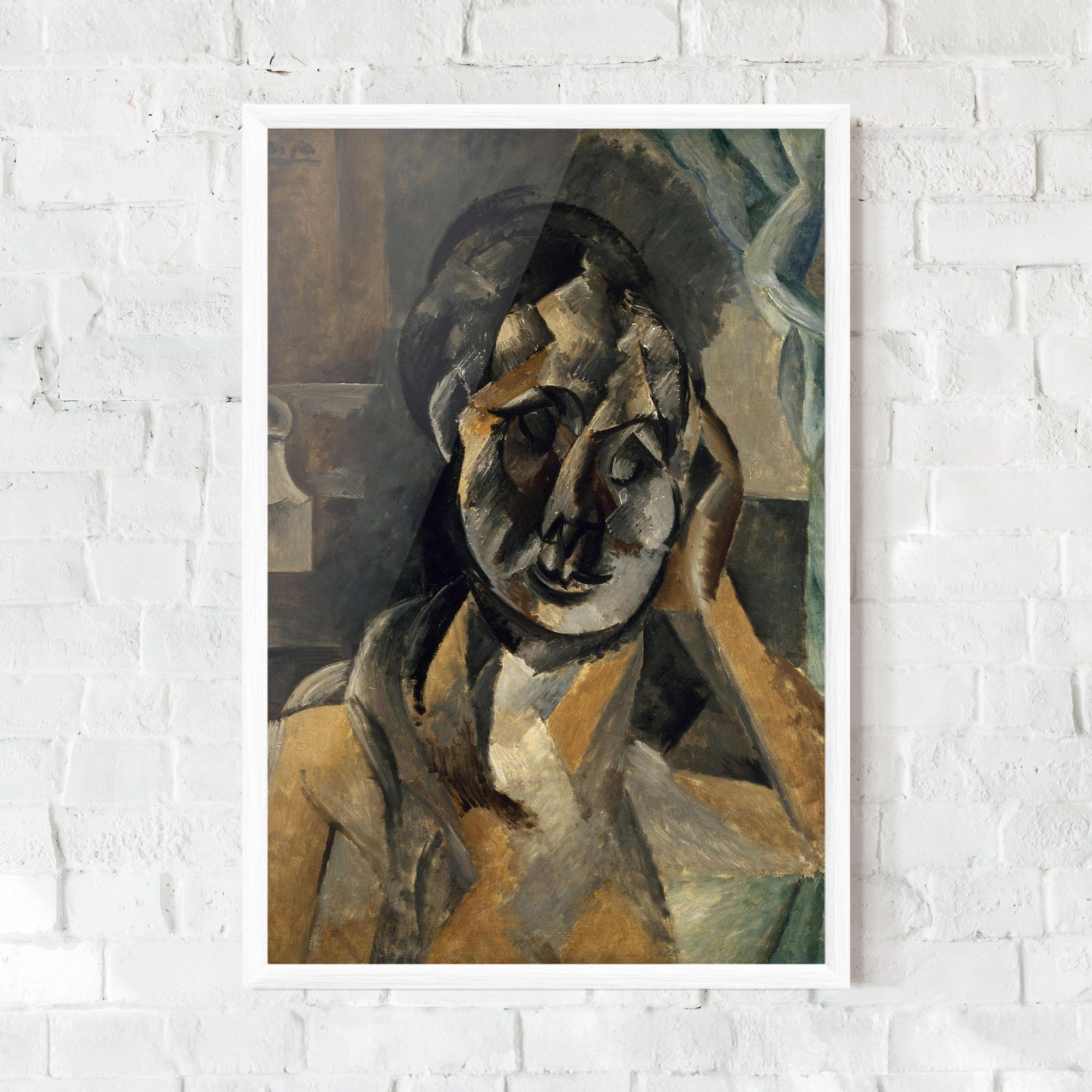 Woman With Mustard mockup 0