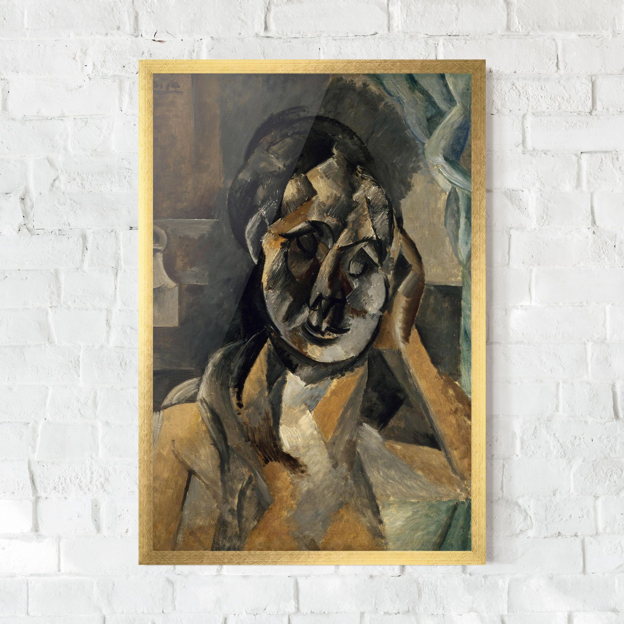 Woman With Mustard mockup 0