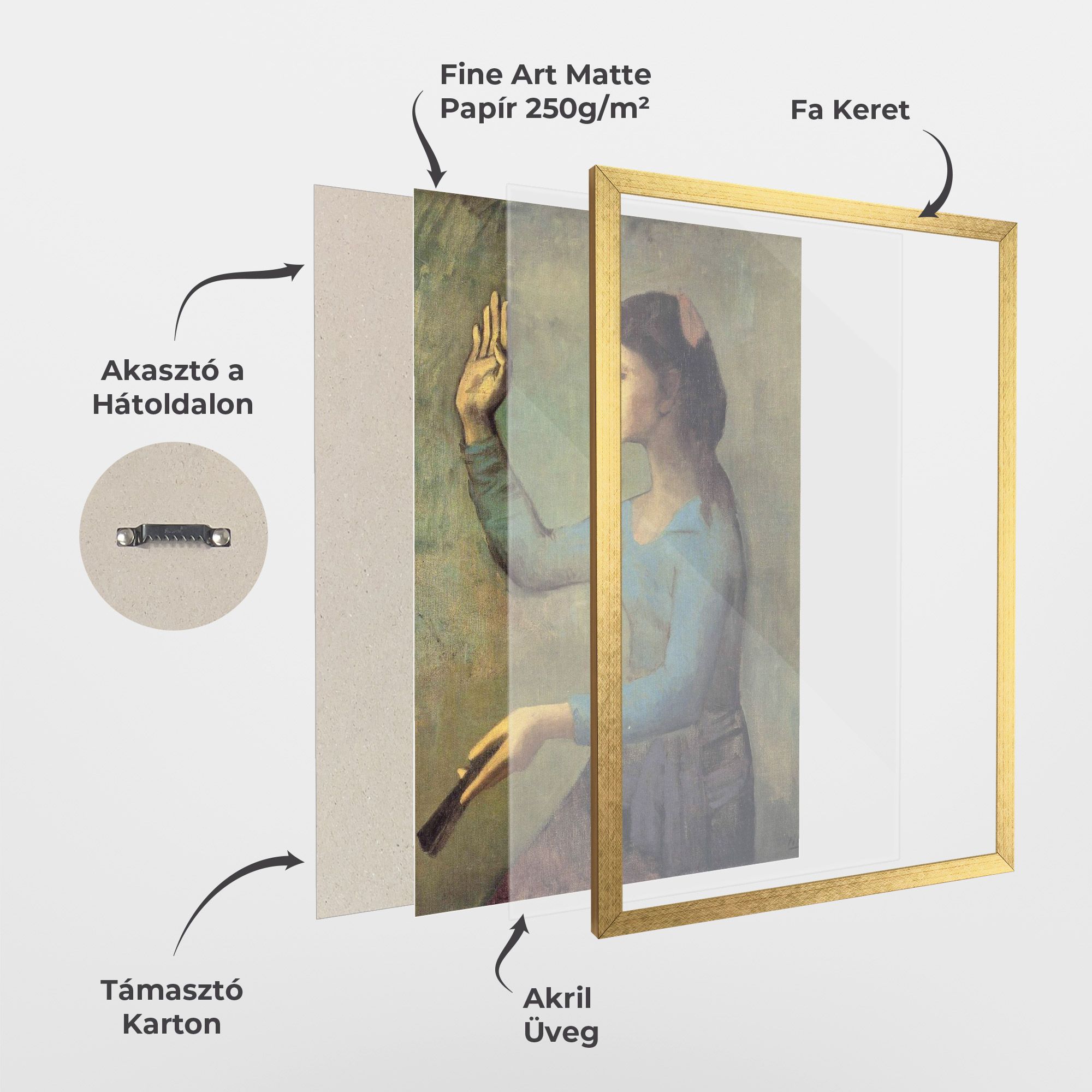 Lady With A Fan mockup 1