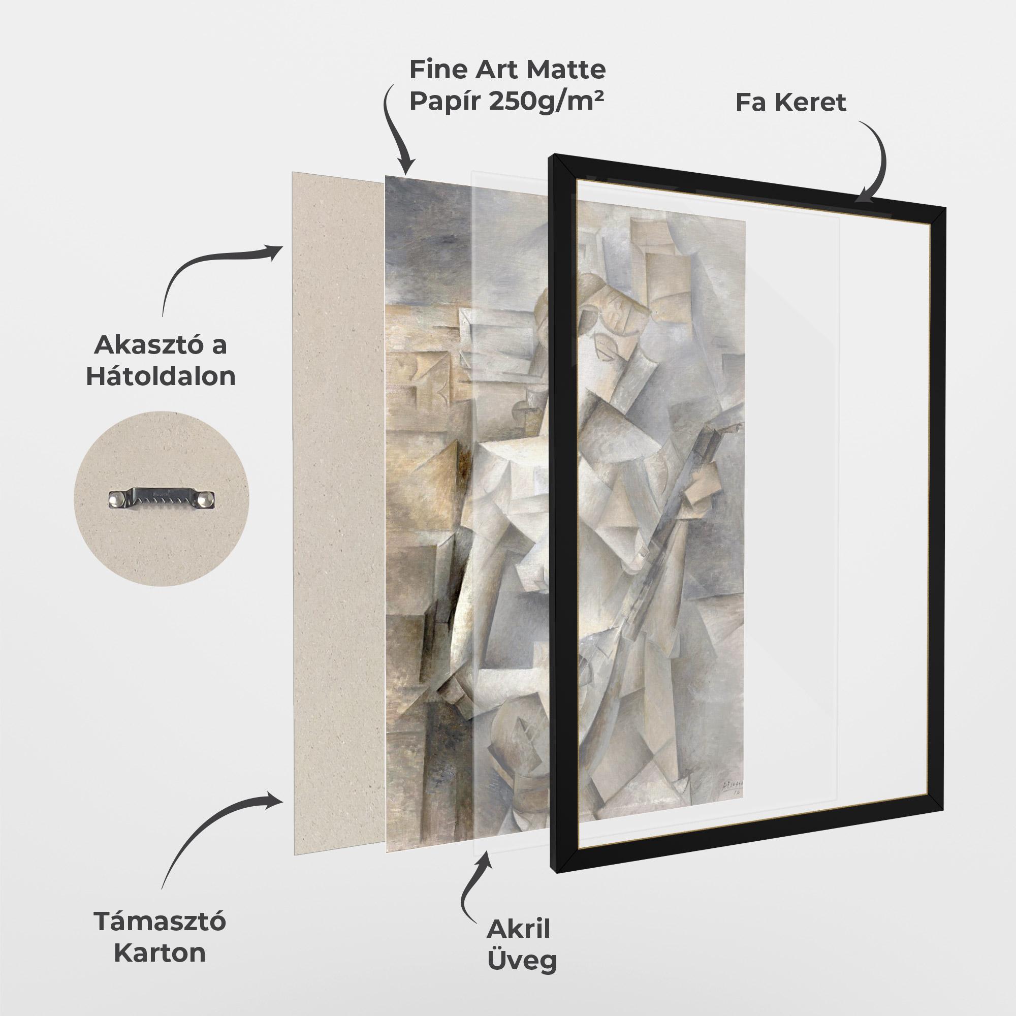 Keretezett Poszter Fanny Tellier mockup 1