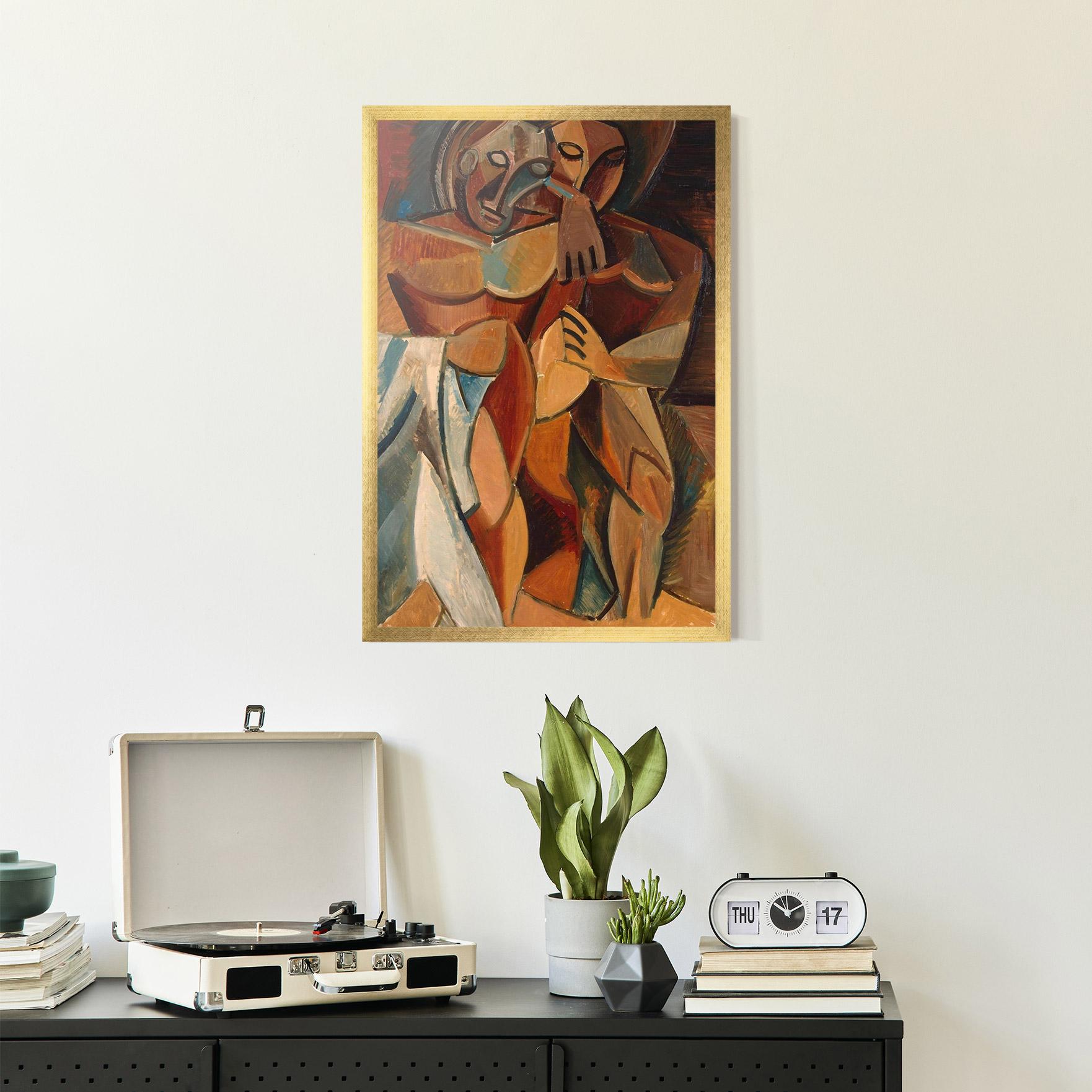 Keretezett Poszter Friendship Two Nudes mockup 2