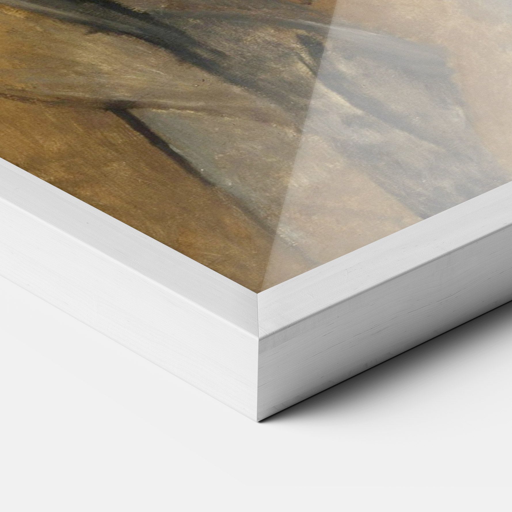 Woman With Mustard mockup 3